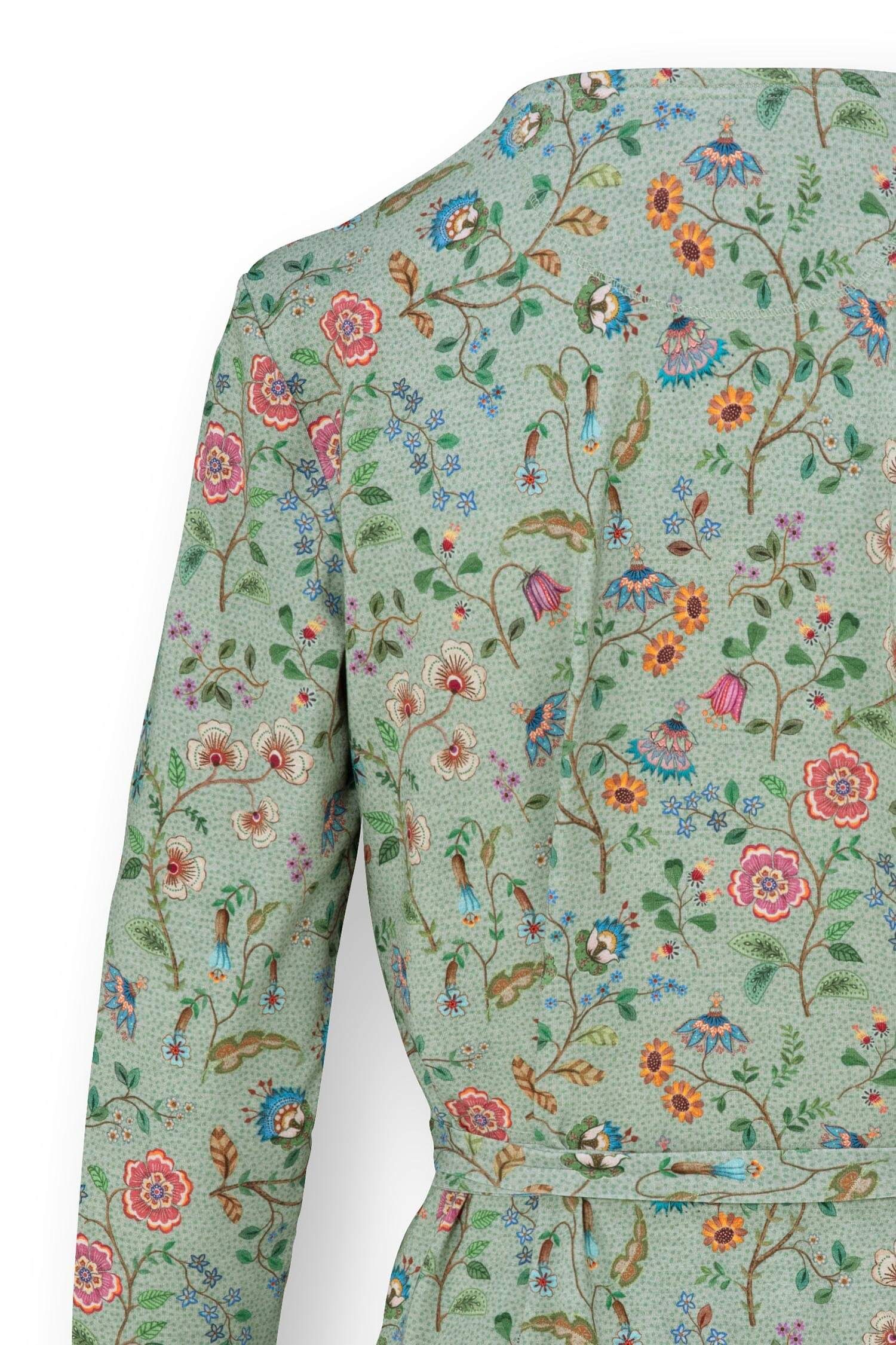 Teagan Cardigan Langen Ärmeln Flora Bangalore Grün