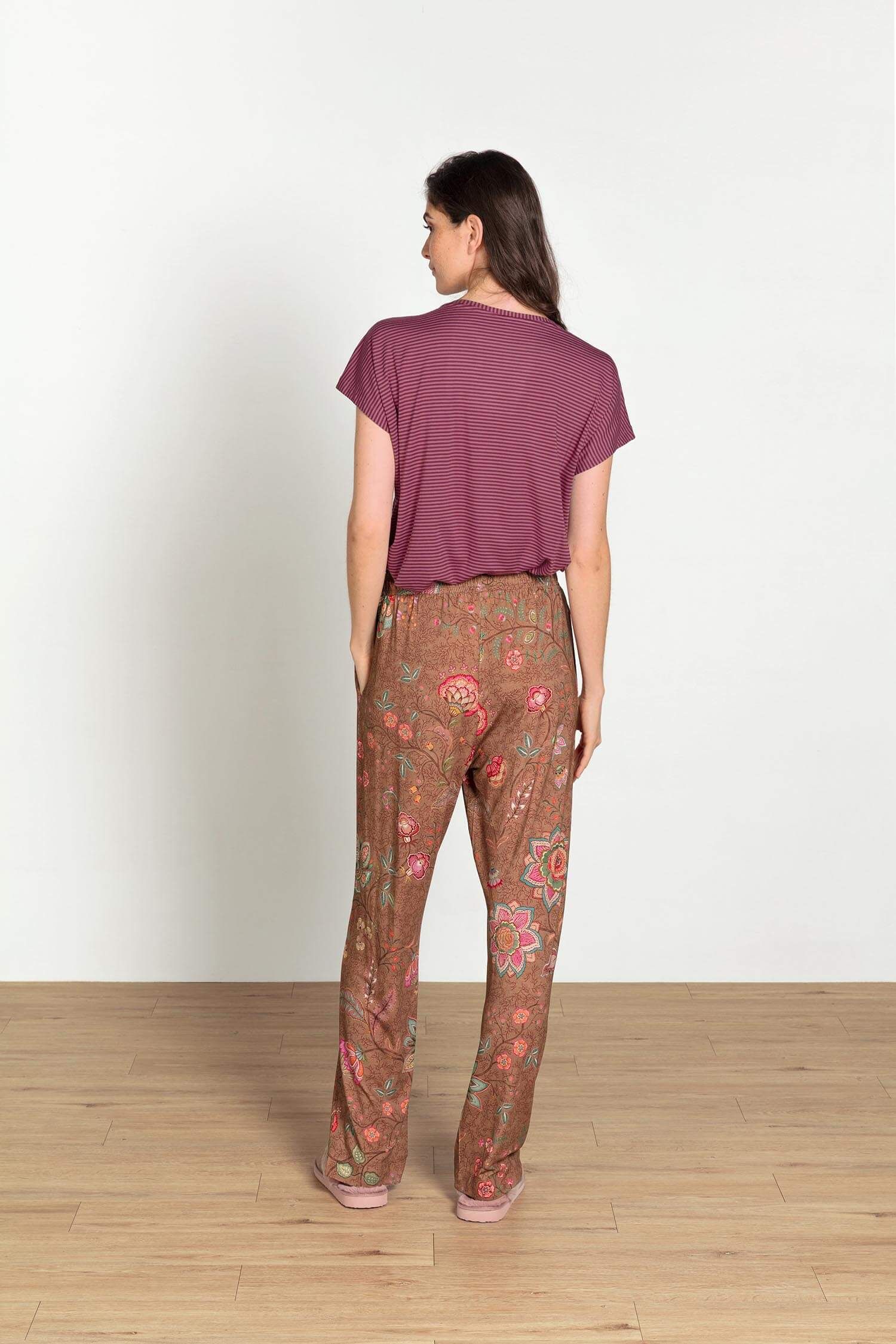 Tatum Top  Kurzen Ärmeln Little Sumo Stripe Rosa