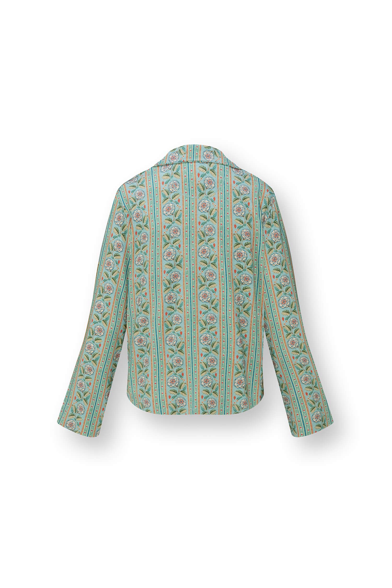 Faye Long Sleeve Top Rosa Rani Blue