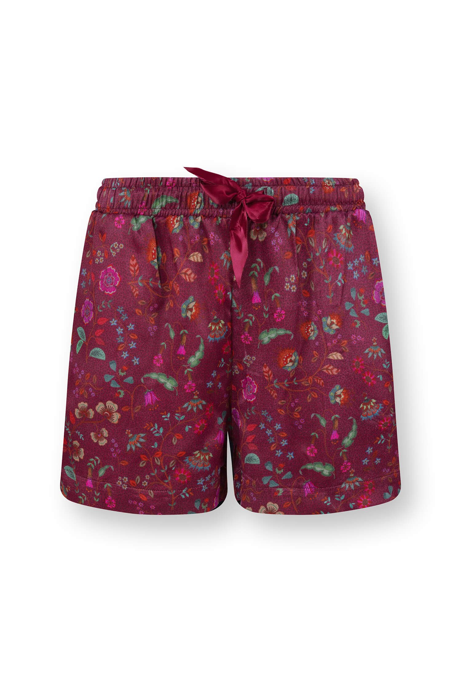 Bowie Short Trousers Flora Bangalore Dark Pink