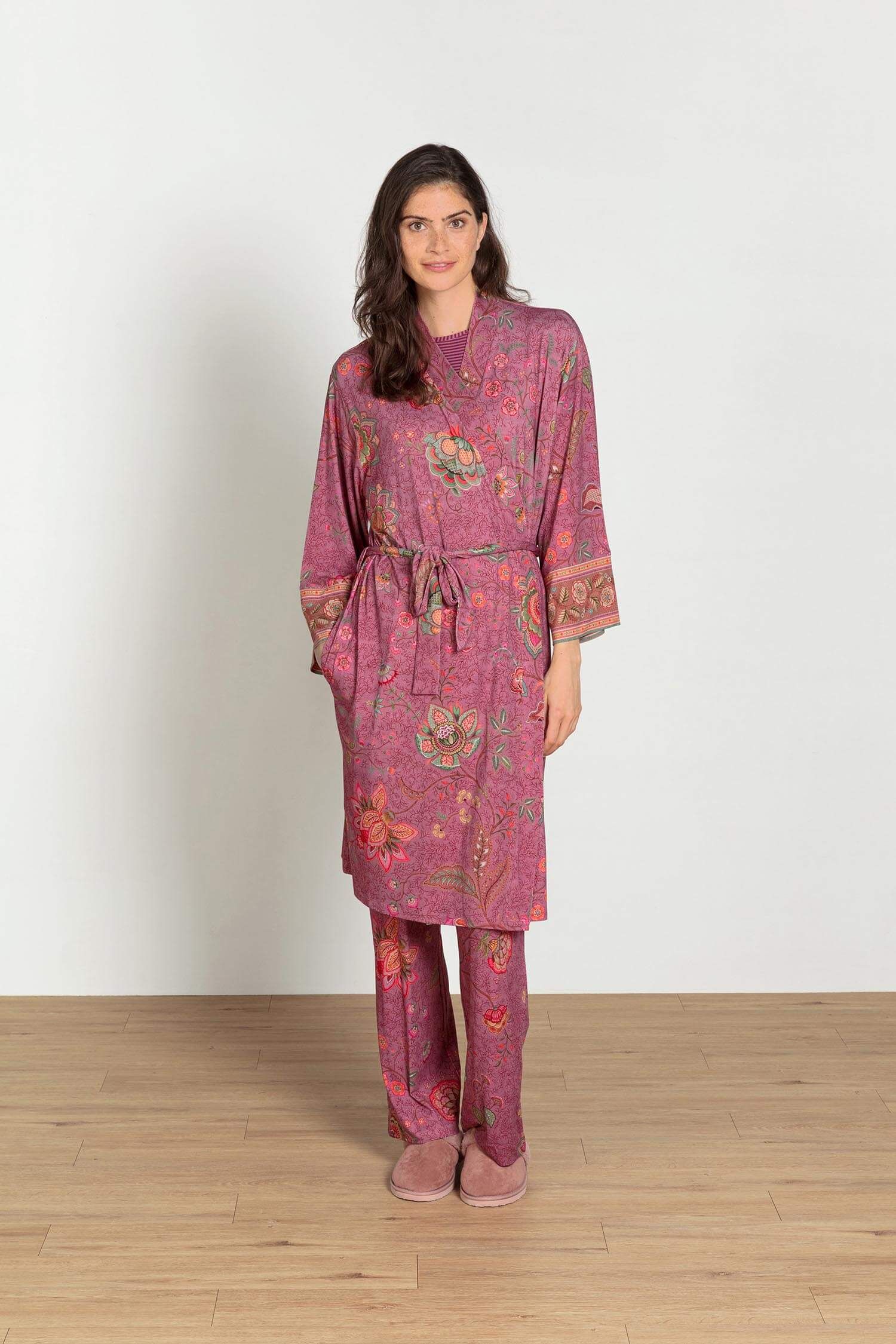 Naomi Kimono Mumbai Morning Pink