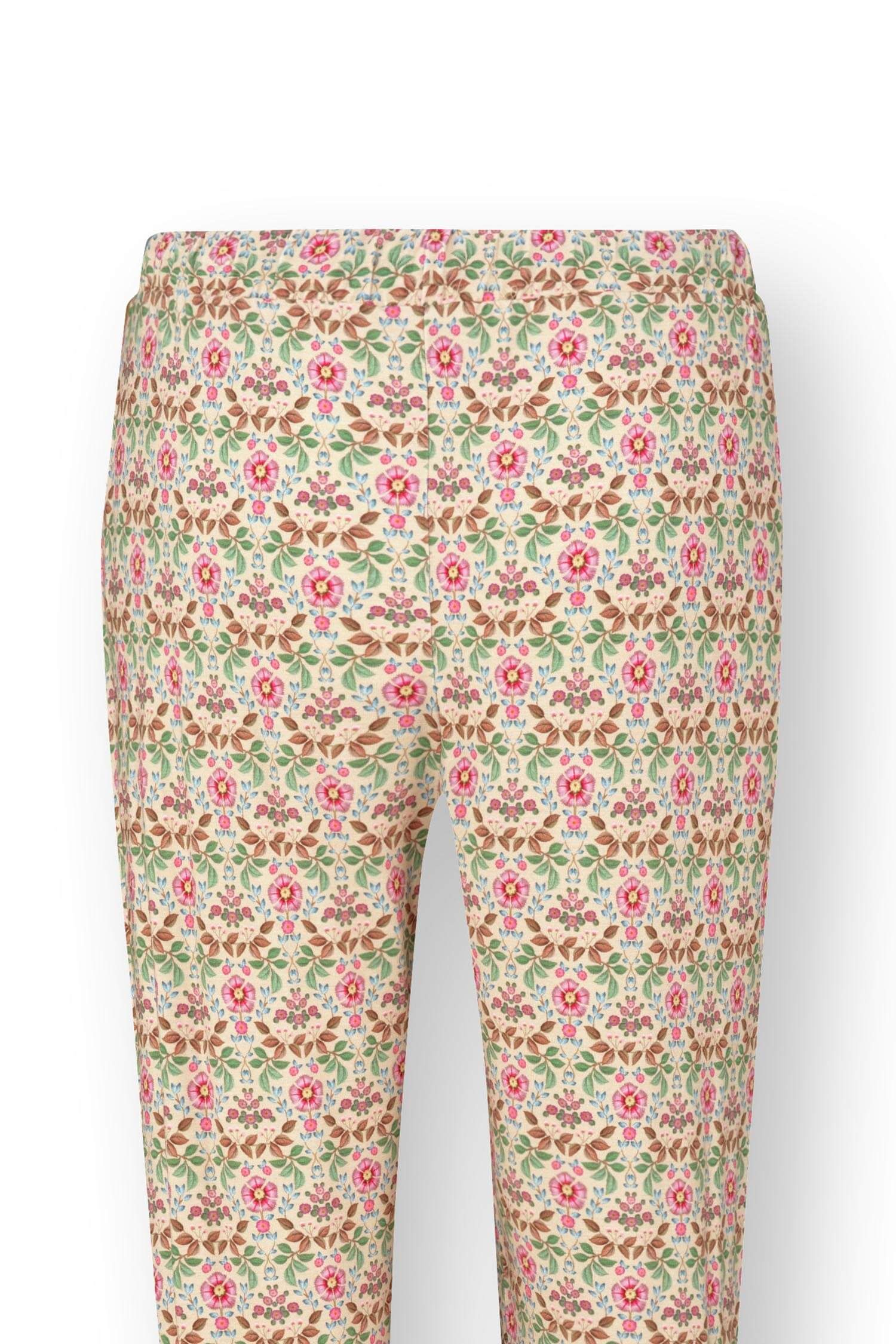 Bobien Lange Hose Bela Weiß