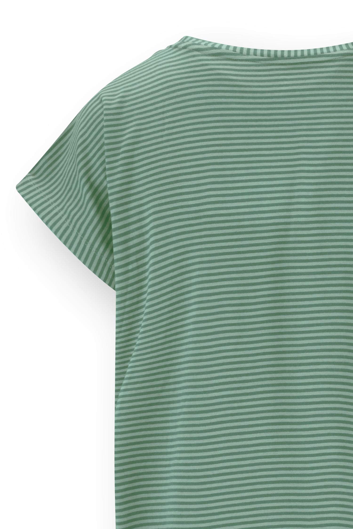Tatum Top à Manches Courtes Little Sumo Stripe Vert