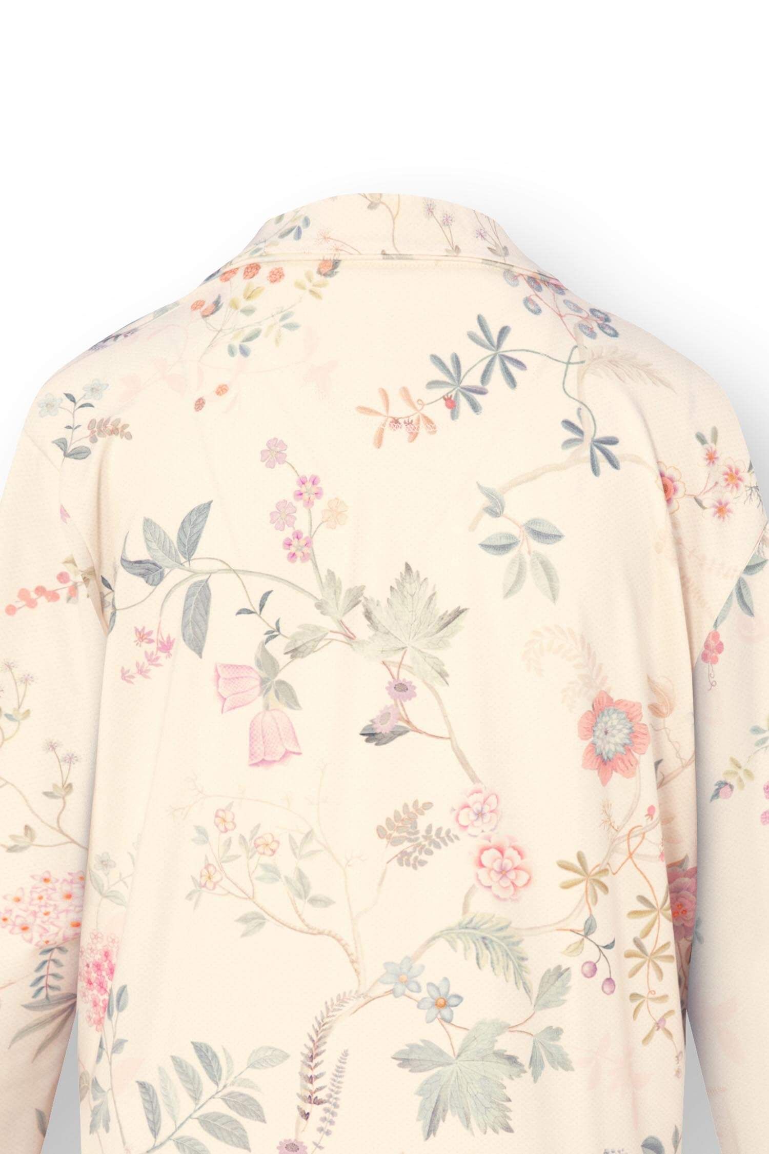 Faye Top Langen Ärmeln Bodhi Flower Weiß