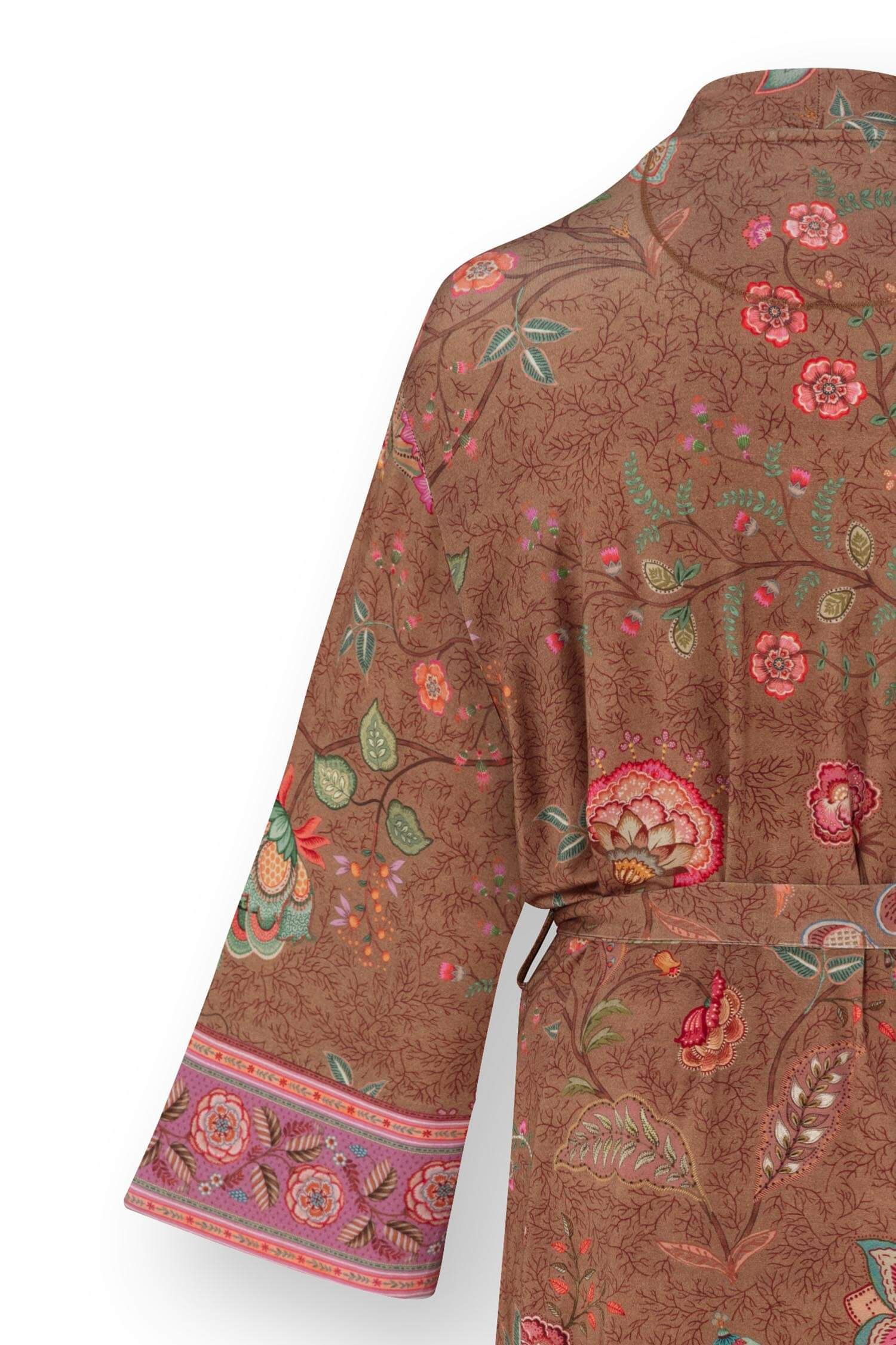 Naomi Kimono Mumbai Morning Brown