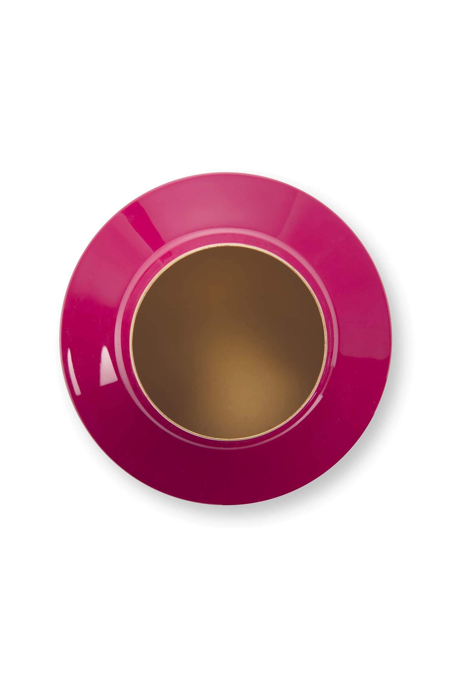 Vaas Metaal Roze 28cm