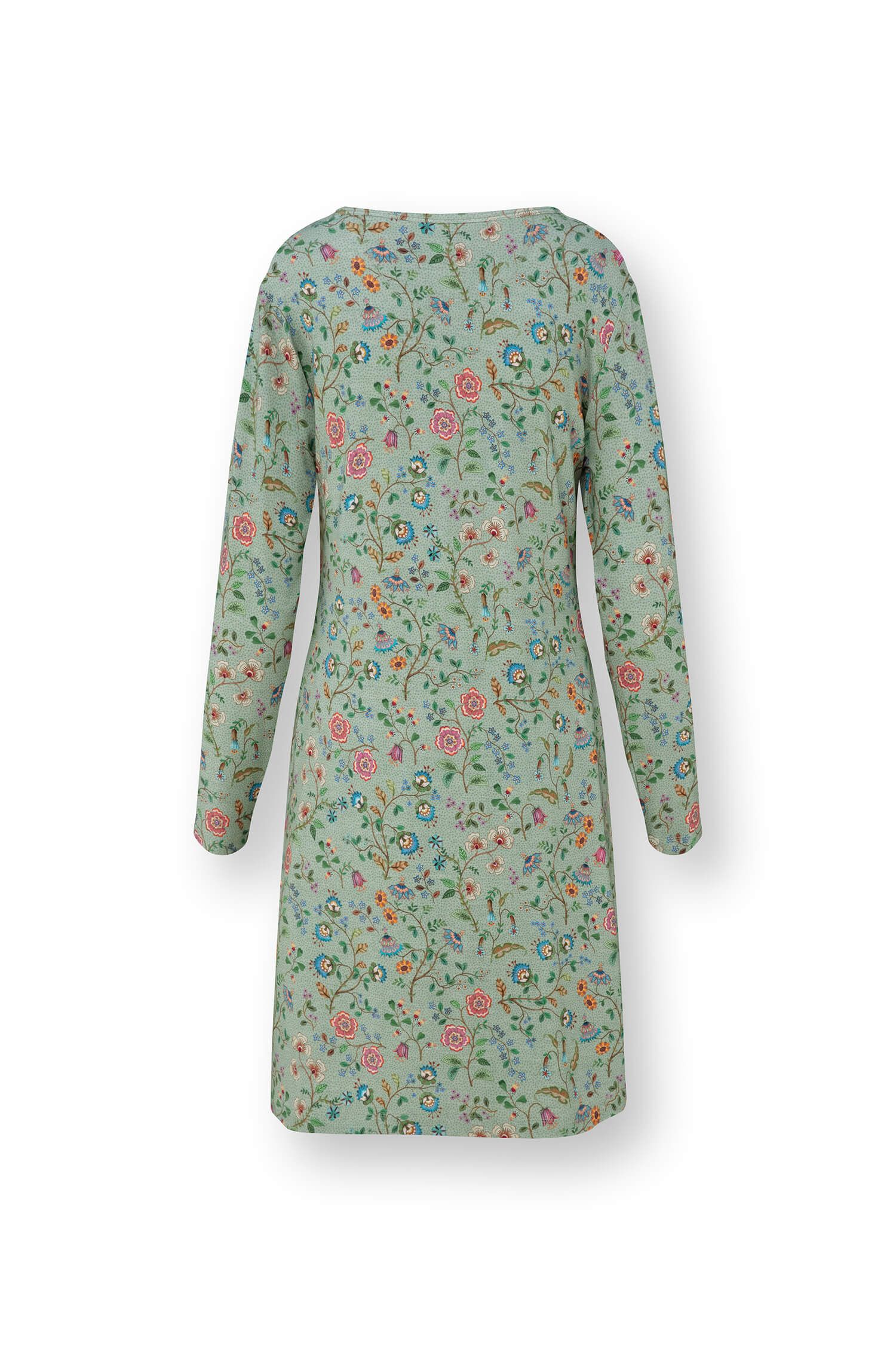 Desiree Chemise de Nuit à Manches Longues Flora Bangalore Vert