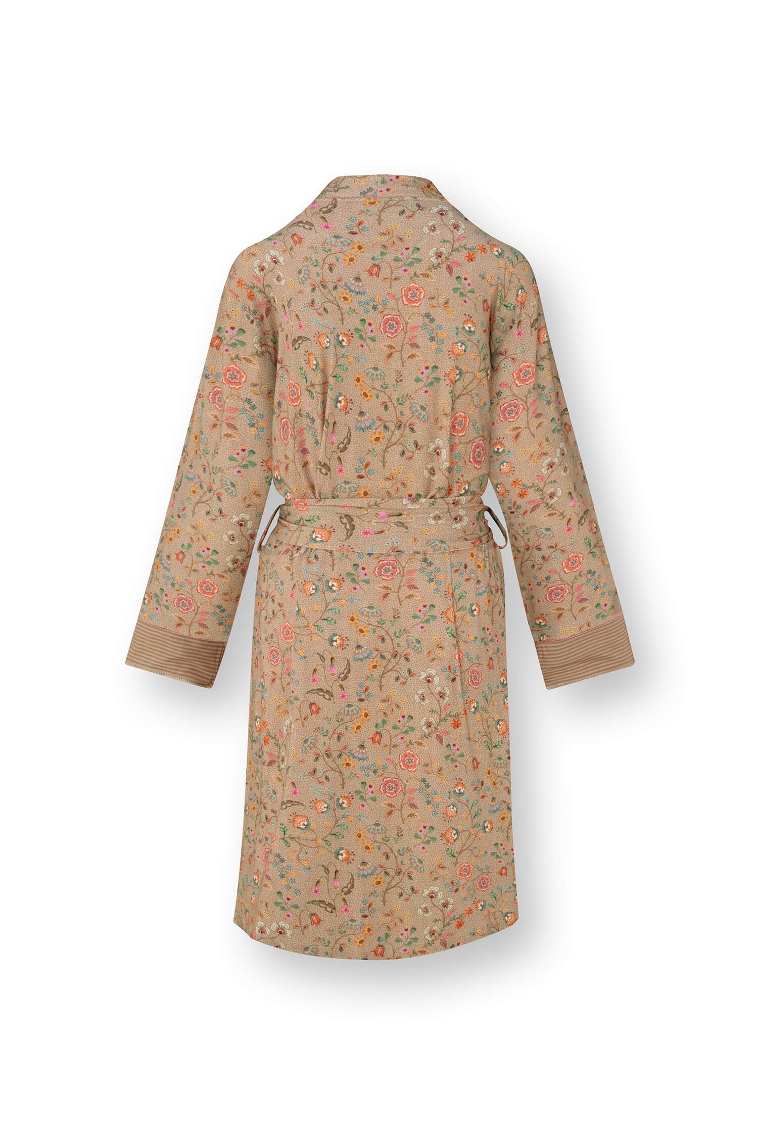 Nisha Kimono Flora Bangalore Sand