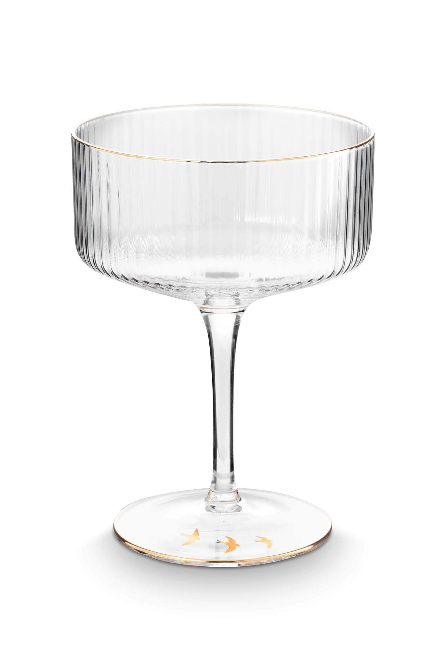 Champagnecoupe Ribbel Goud