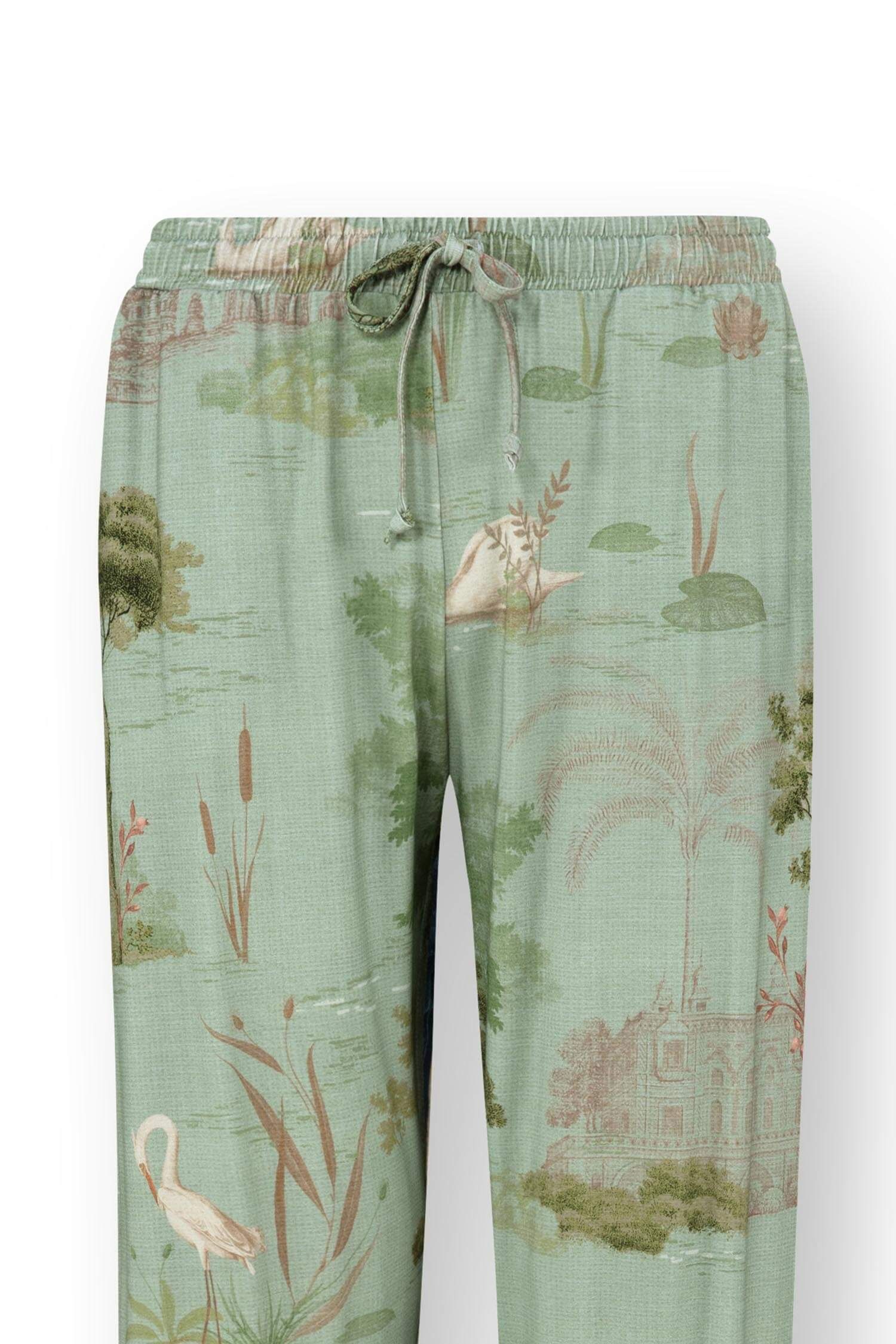 Belin Lange Broek Darjeeling Days Groen