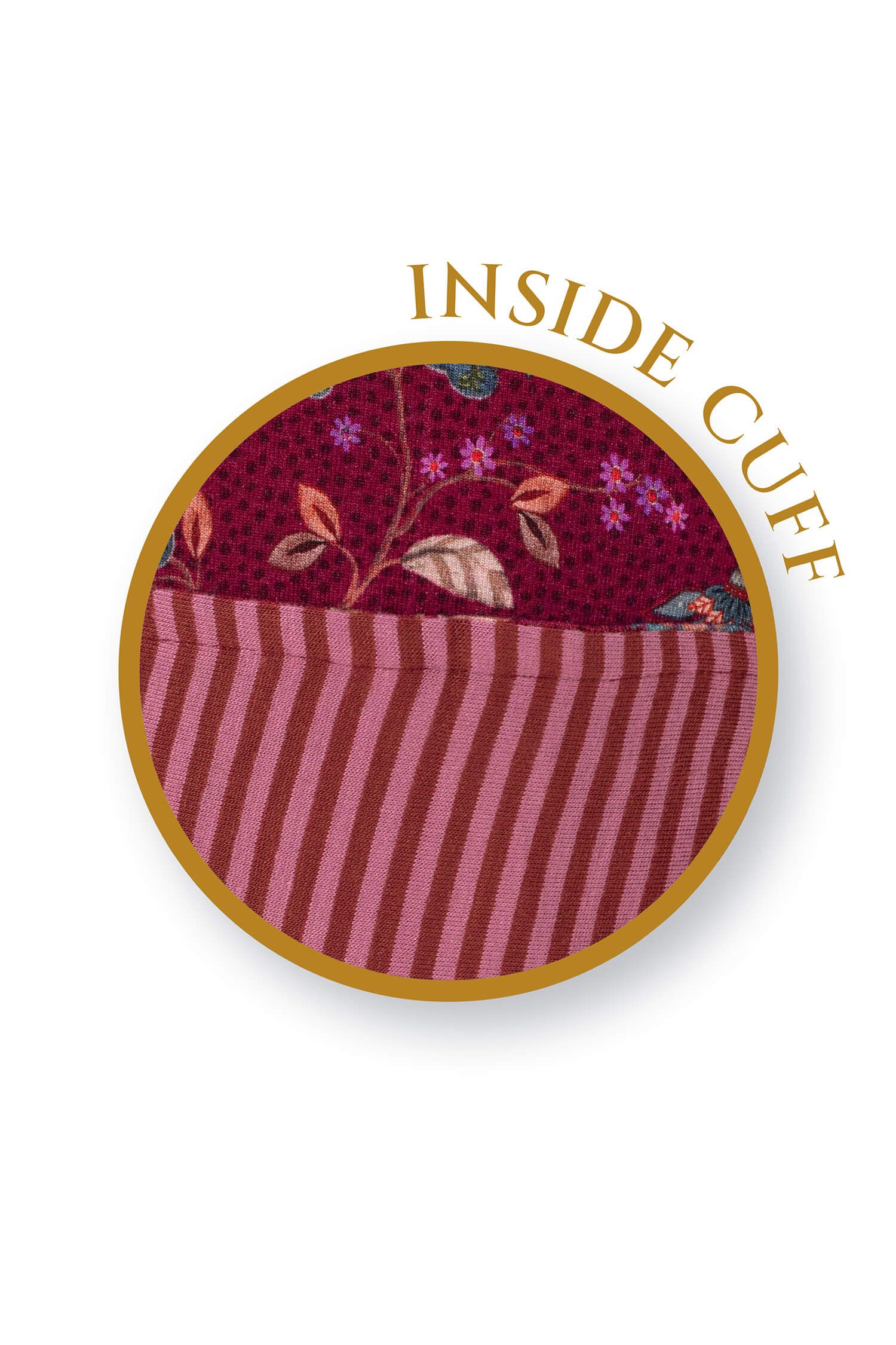 Nisha Kimono Flora Bangalore Dark Pink