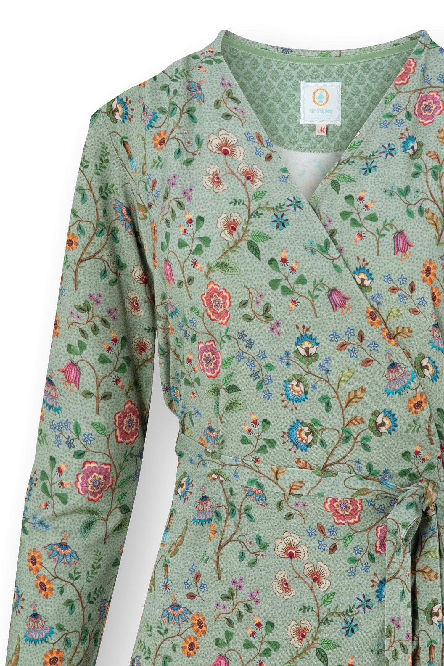 Teagan Cardigan Langen Ärmeln Flora Bangalore Grün