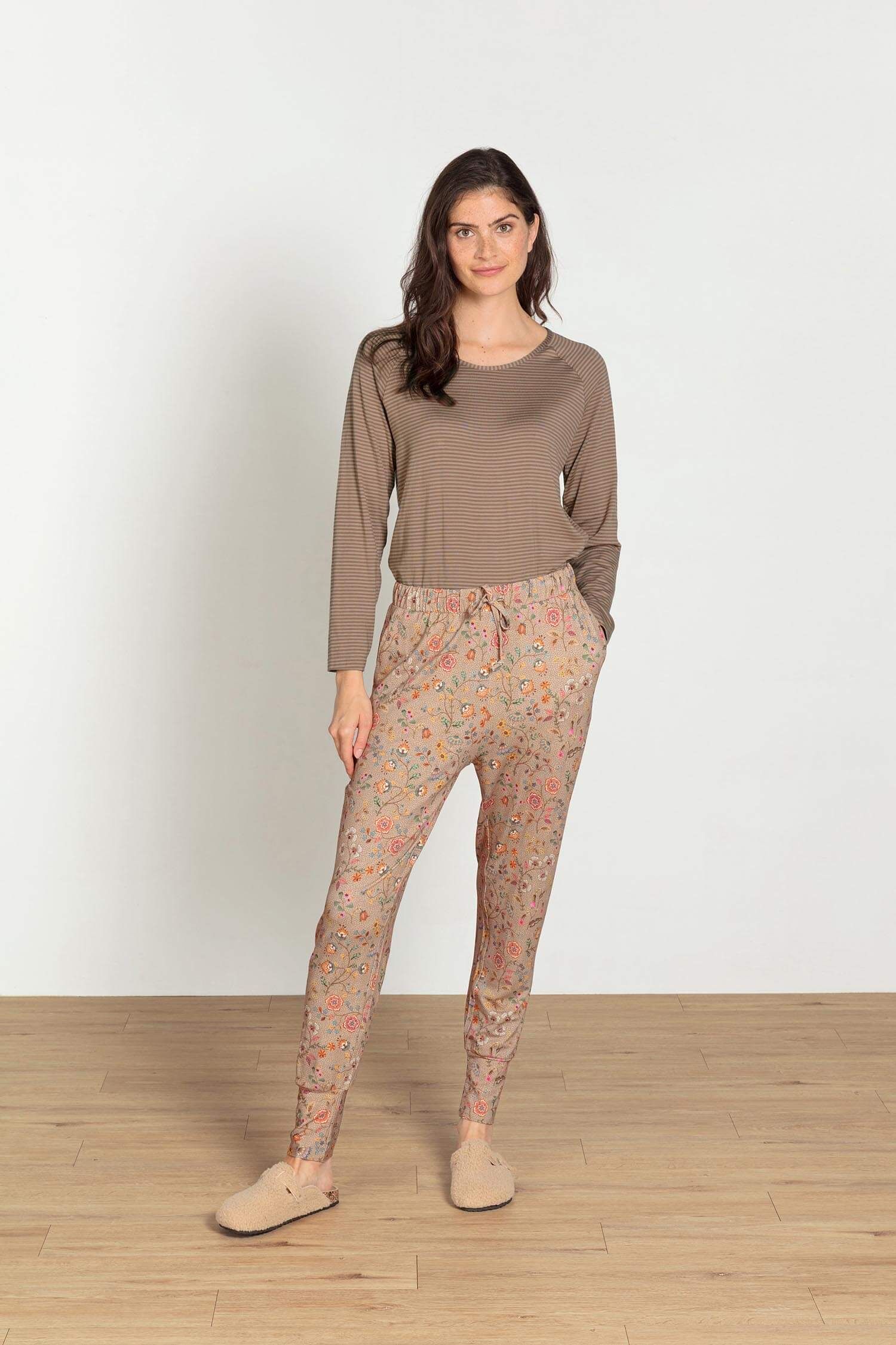 Tina Top à Manches Longues Little Sumo Stripe Sable