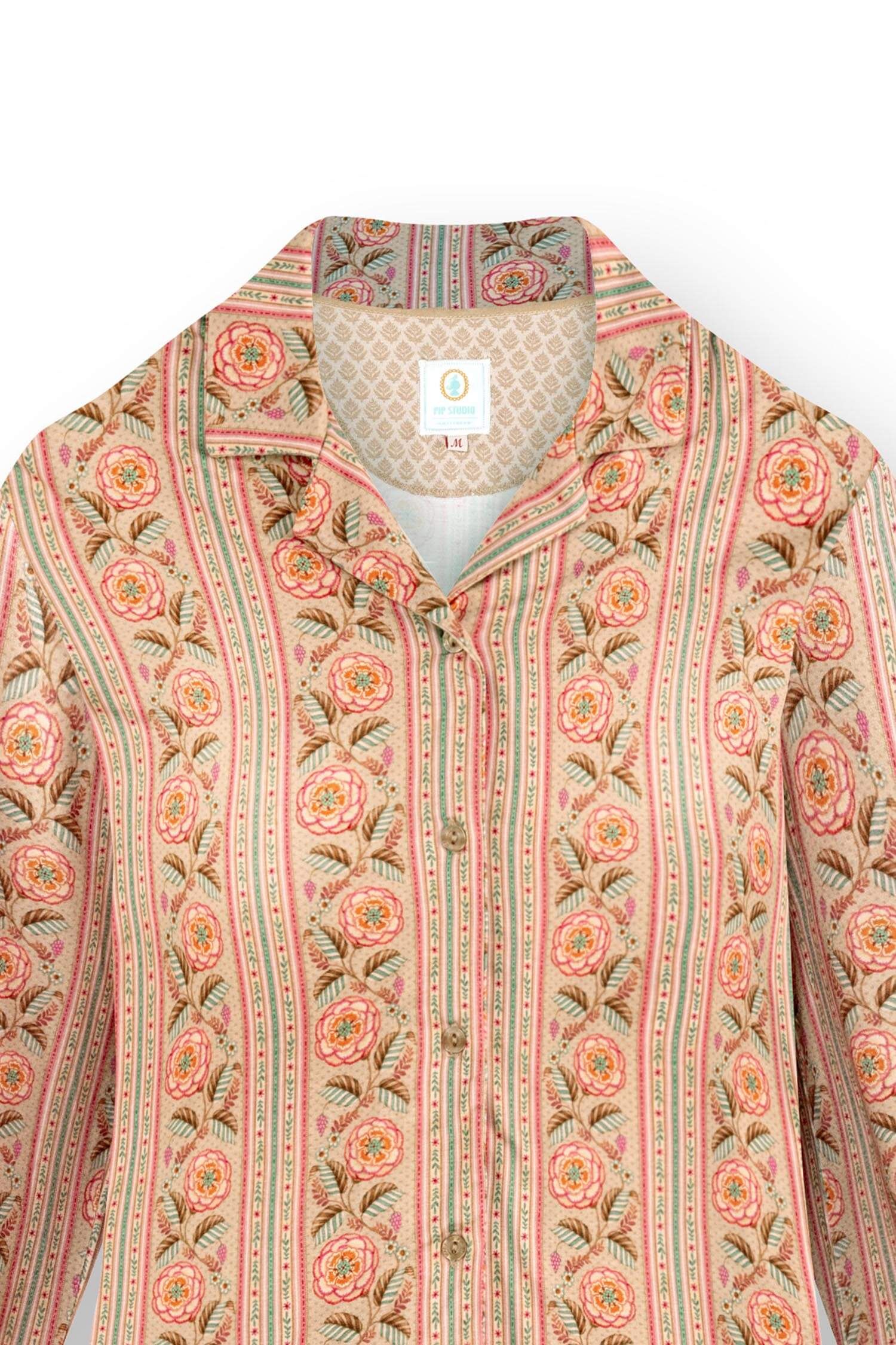 Faye Long Sleeve Top Rosa Rani Sand
