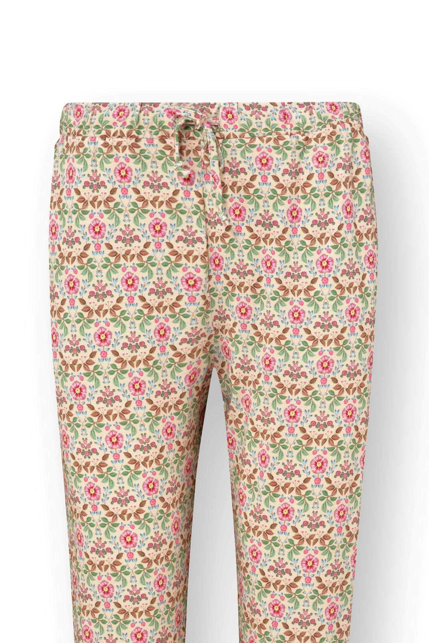 Bobien Lange Hose Bela Weiß