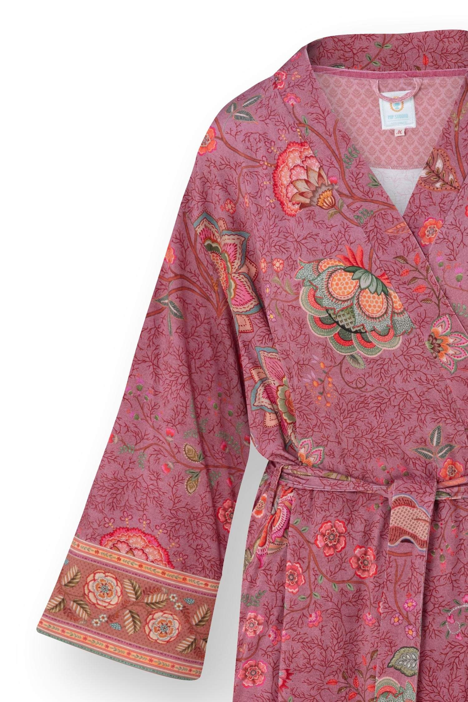 Naomi Kimono Mumbai Morning Pink