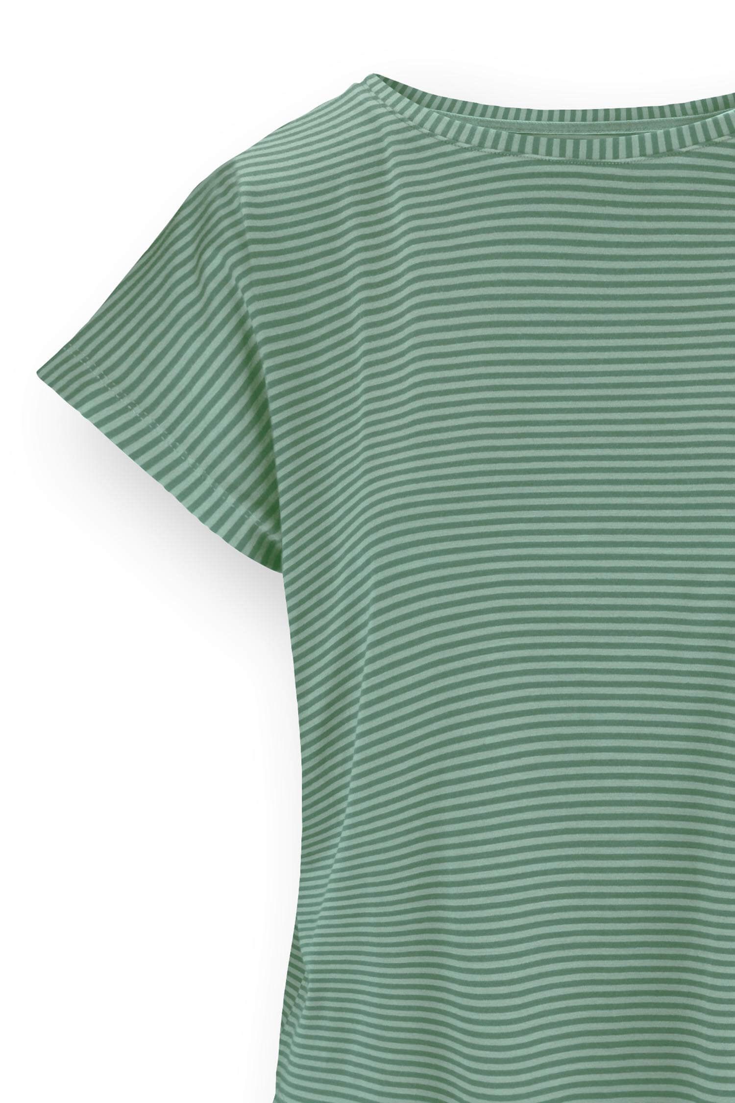 Tatum Top à Manches Courtes Little Sumo Stripe Vert