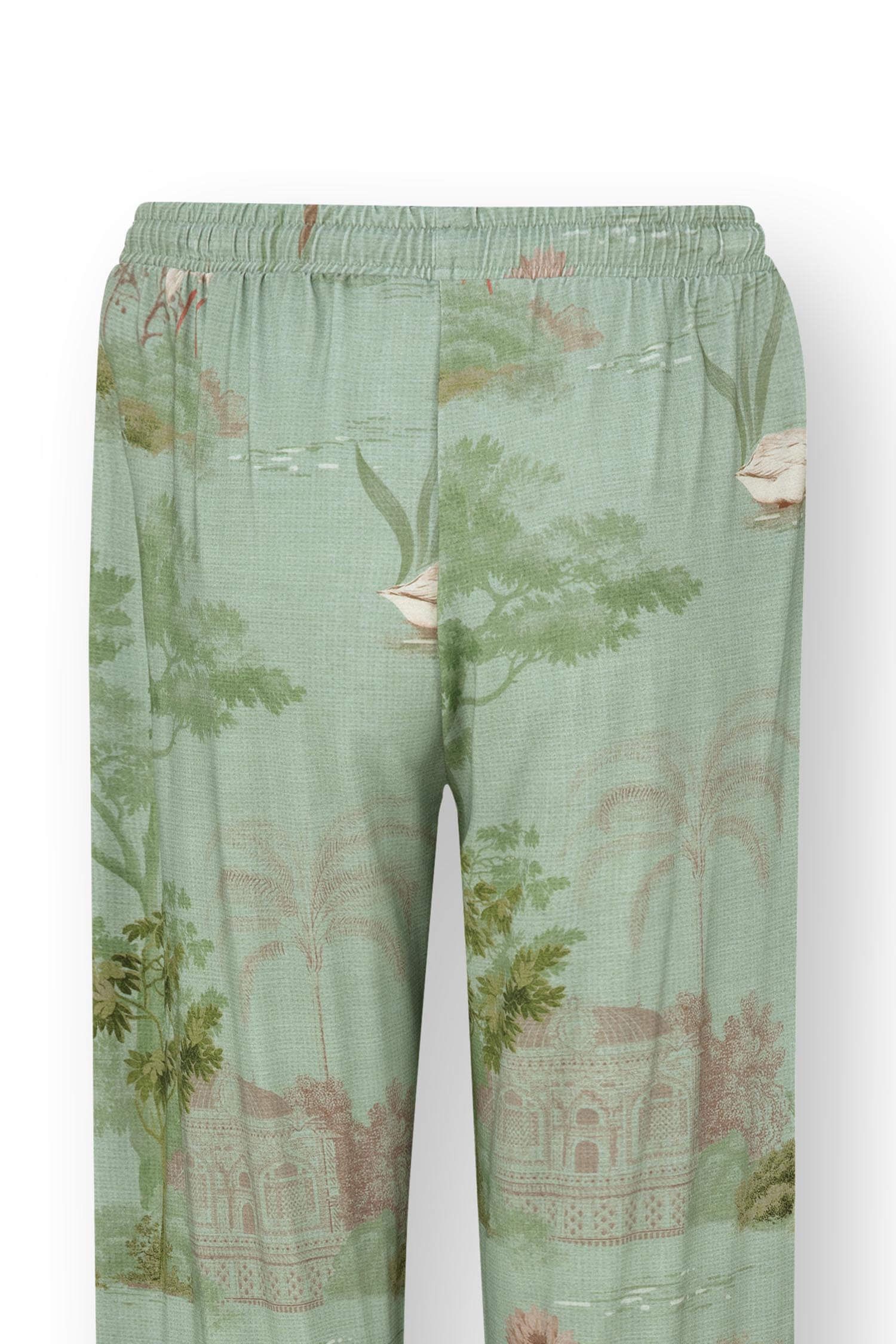 Belin Lange Broek Darjeeling Days Groen