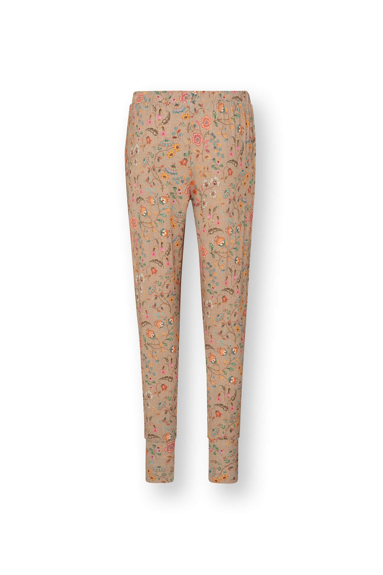 Bobien Lange Broek Flora Bangalore Zand