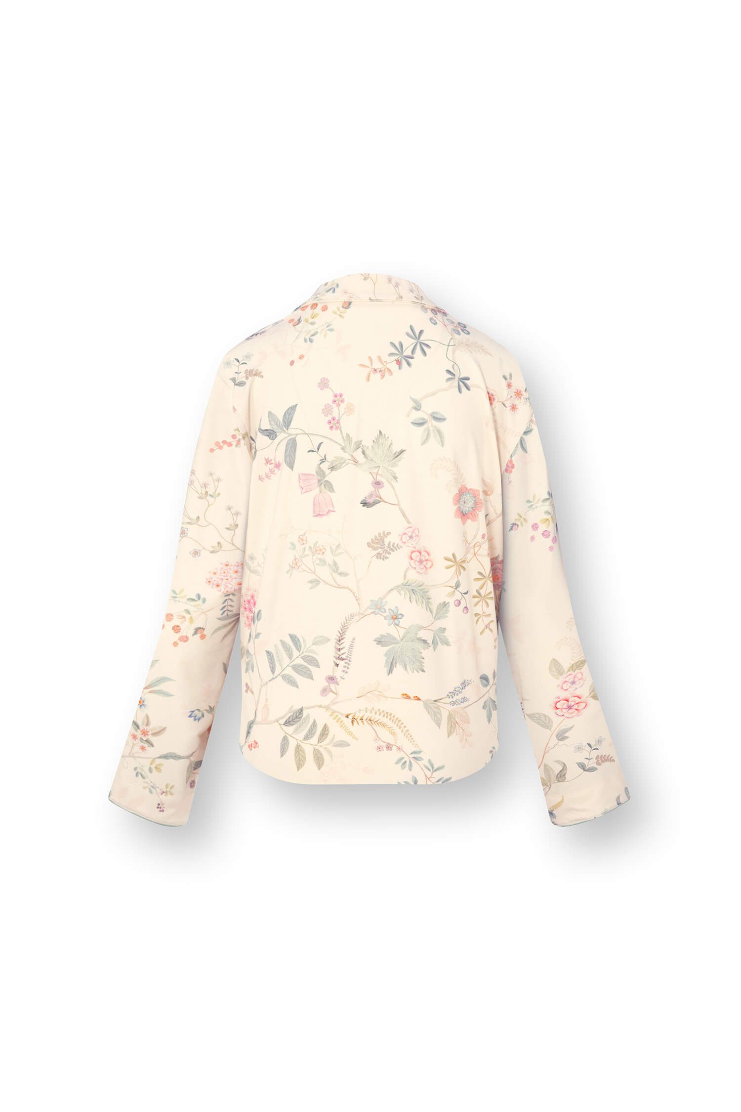 Faye Top Langen Ärmeln Bodhi Flower Weiß
