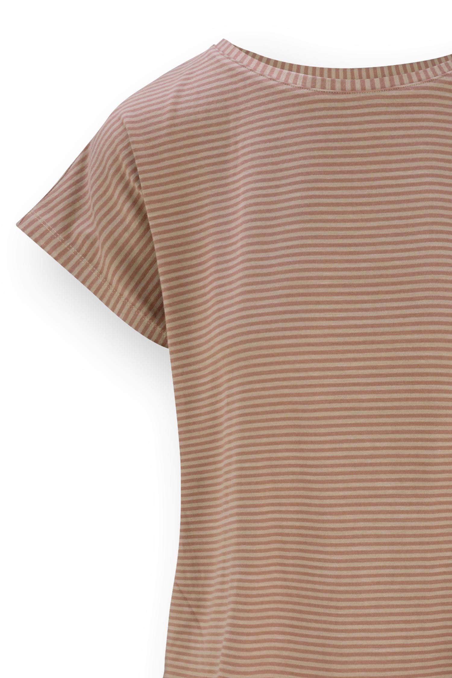 Tatum Top à Manches Courtes Little Sumo Stripe Sable