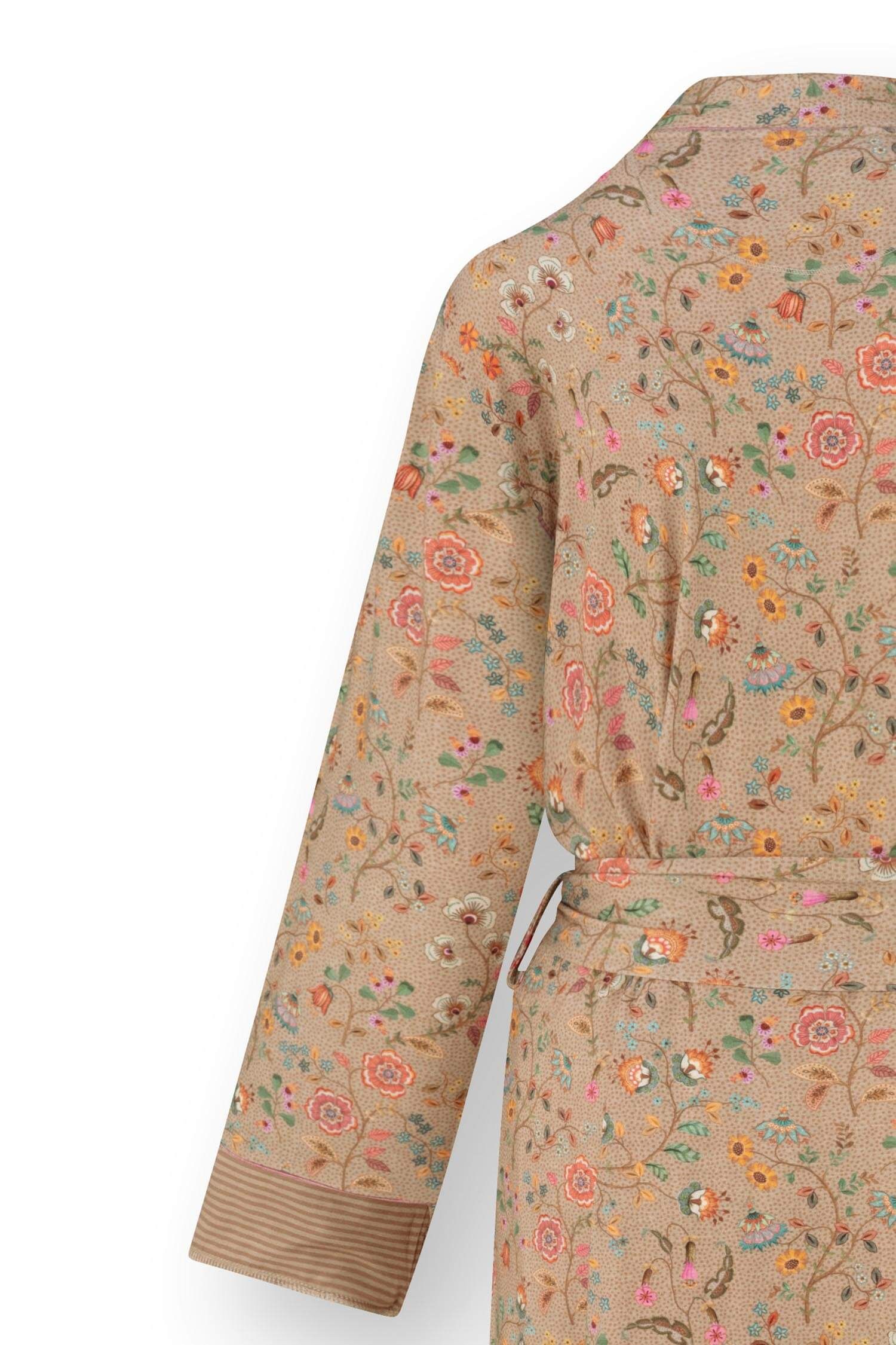 Nisha Kimono Flora Bangalore Sand