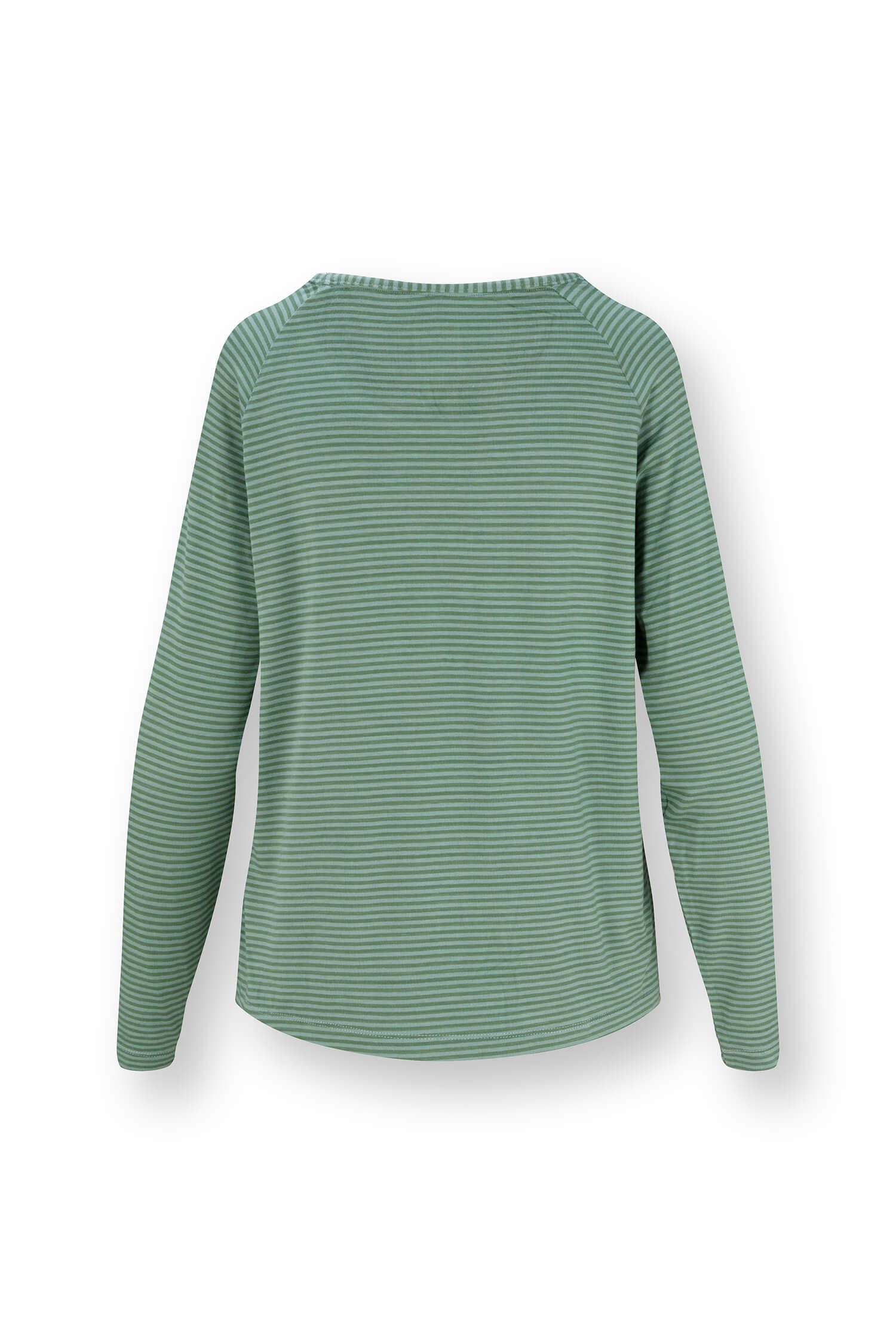 Tina Top à Manches Longues Little Sumo Stripe Vert