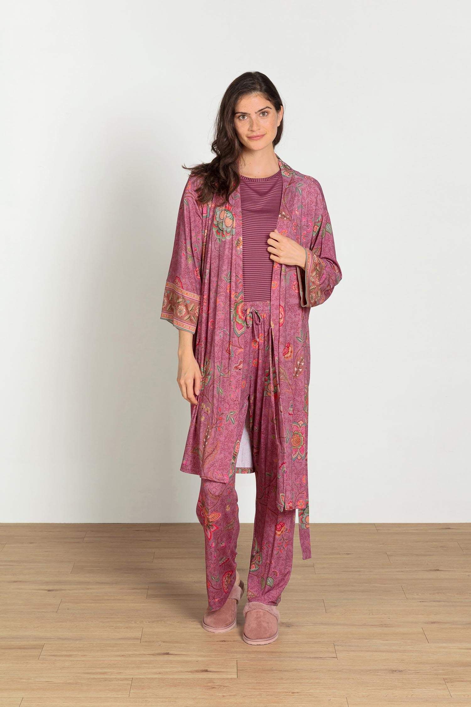 Naomi Kimono Mumbai Morning Pink