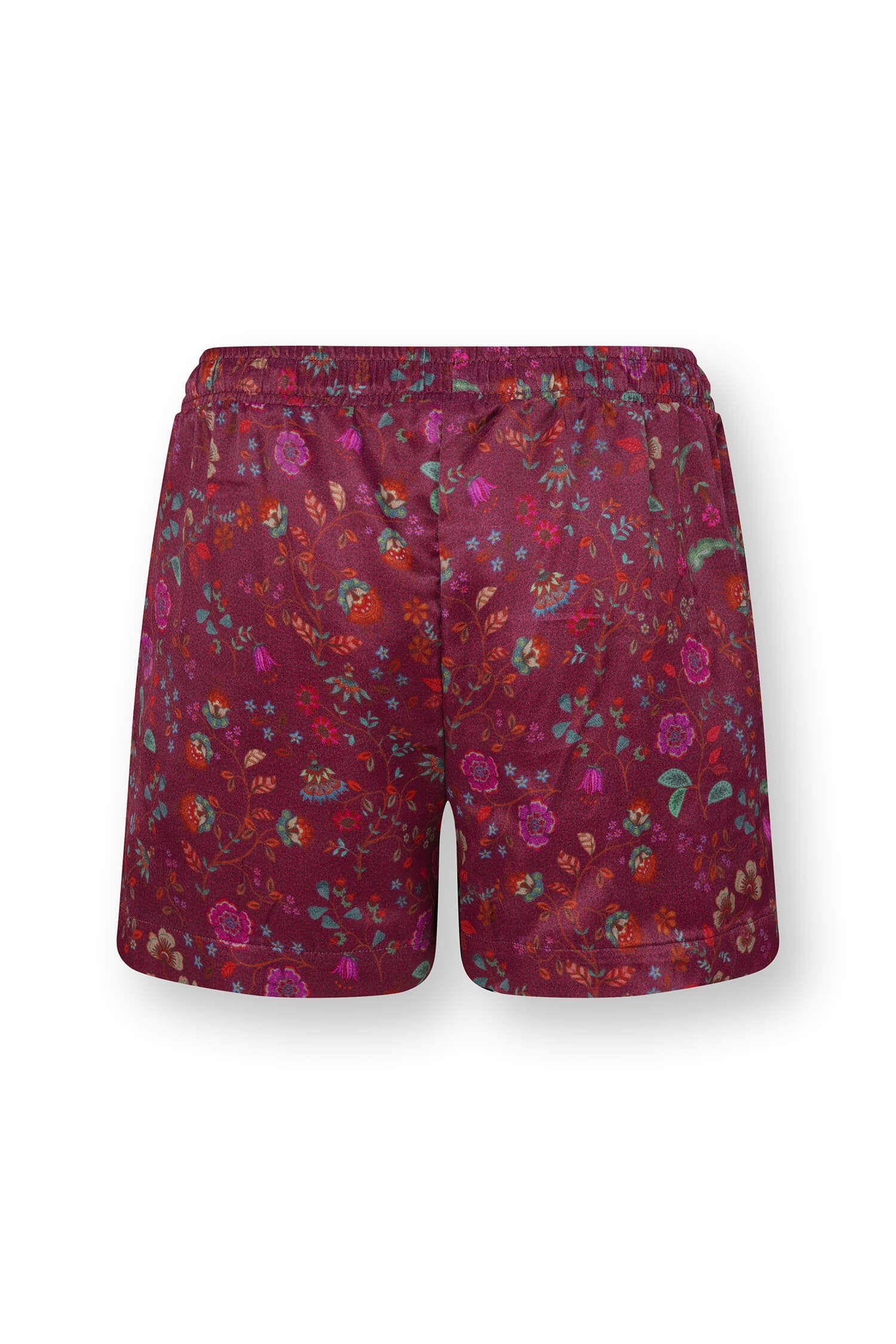 Bowie Short Trousers Flora Bangalore Dark Pink