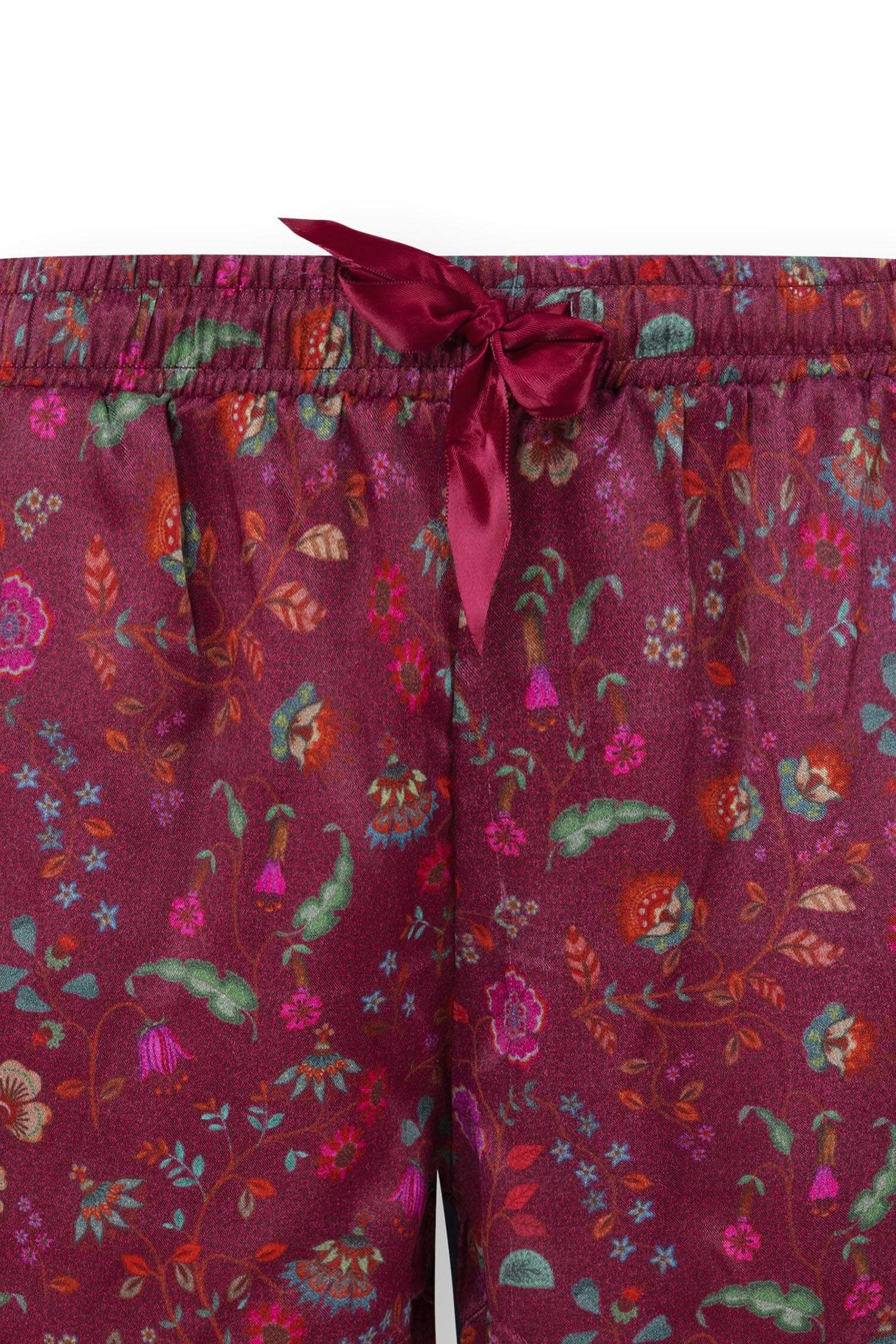 Bowie Short Trousers Flora Bangalore Dark Pink