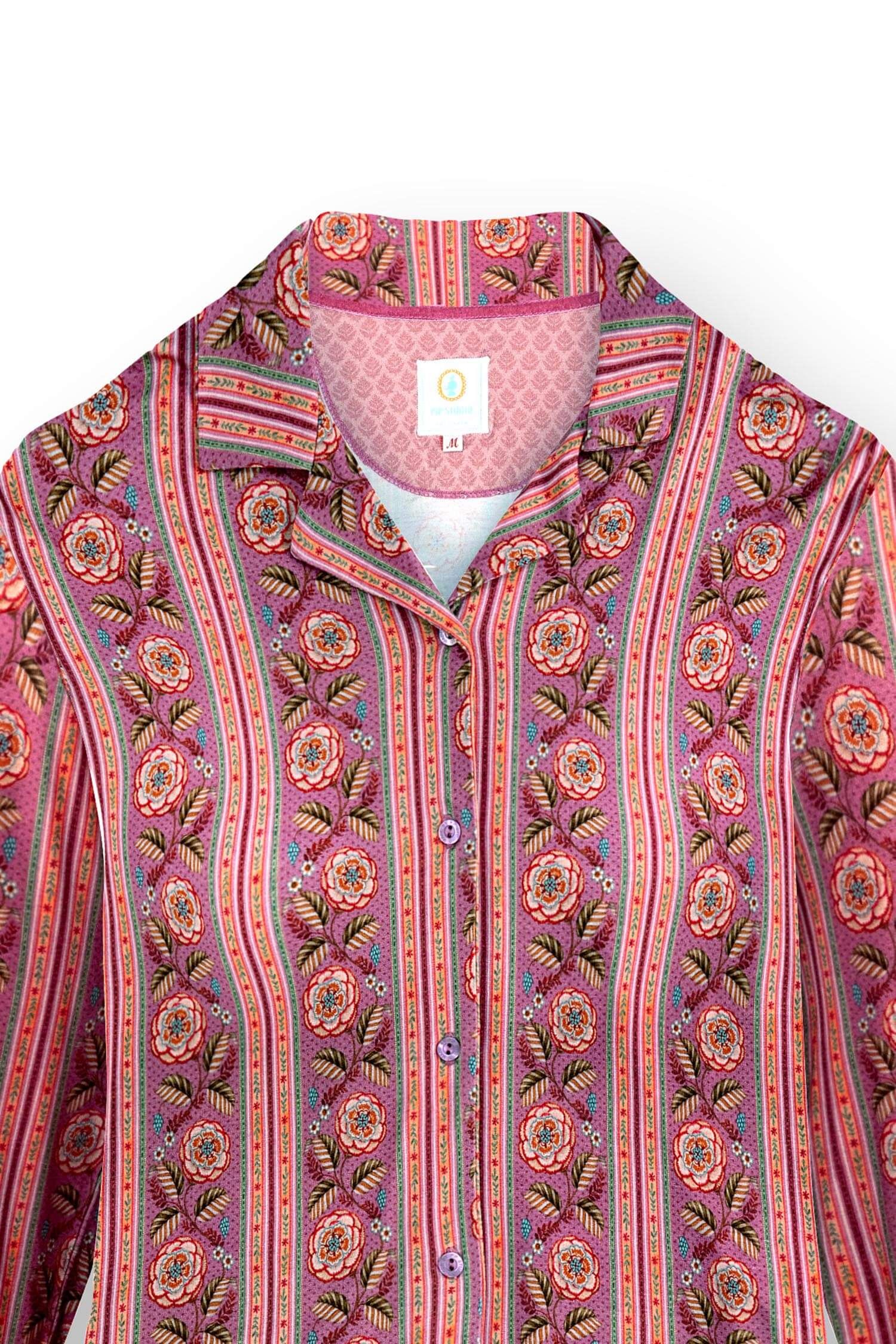 Faye Long Sleeve Top Rosa Rani Pink
