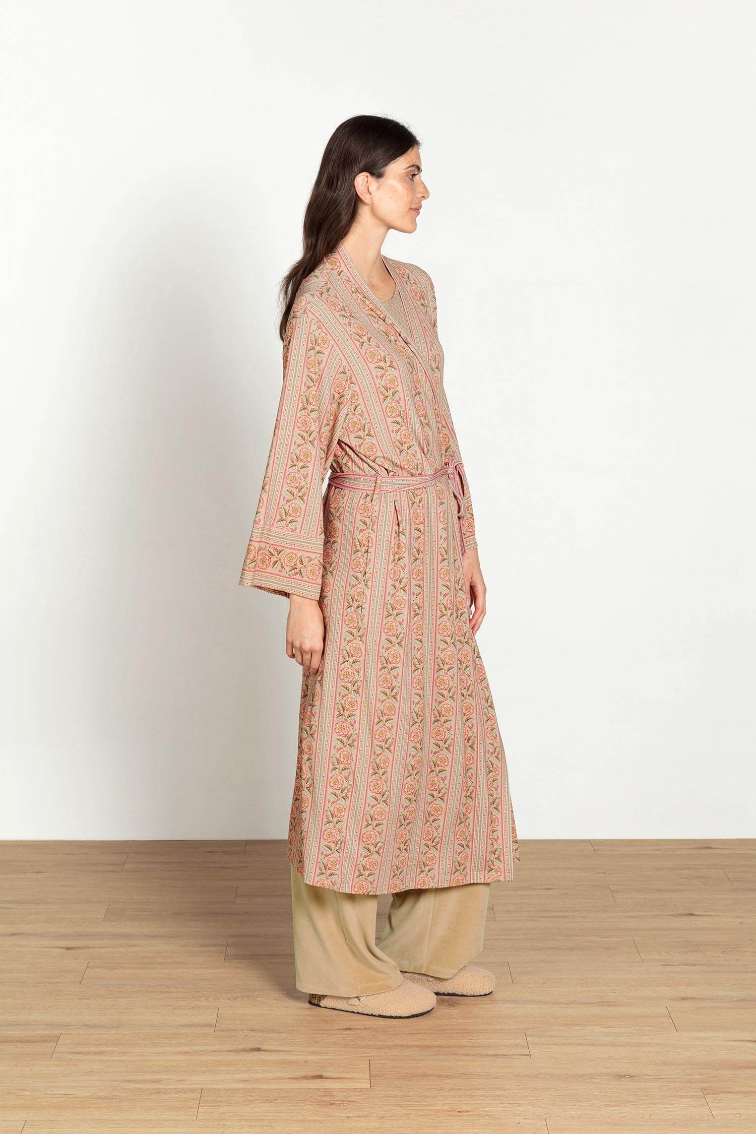 Noa Kimono Rosa Rani Sand