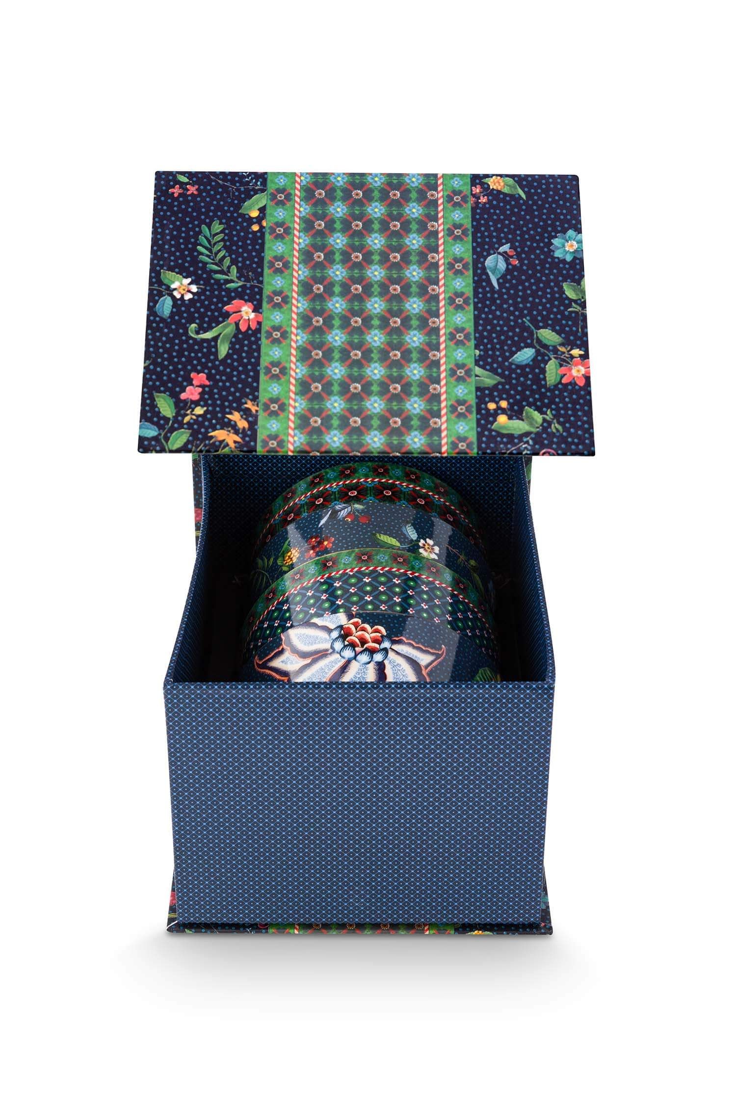 Geschenkset Schalen Oriental Berry Blues Blau 12cm