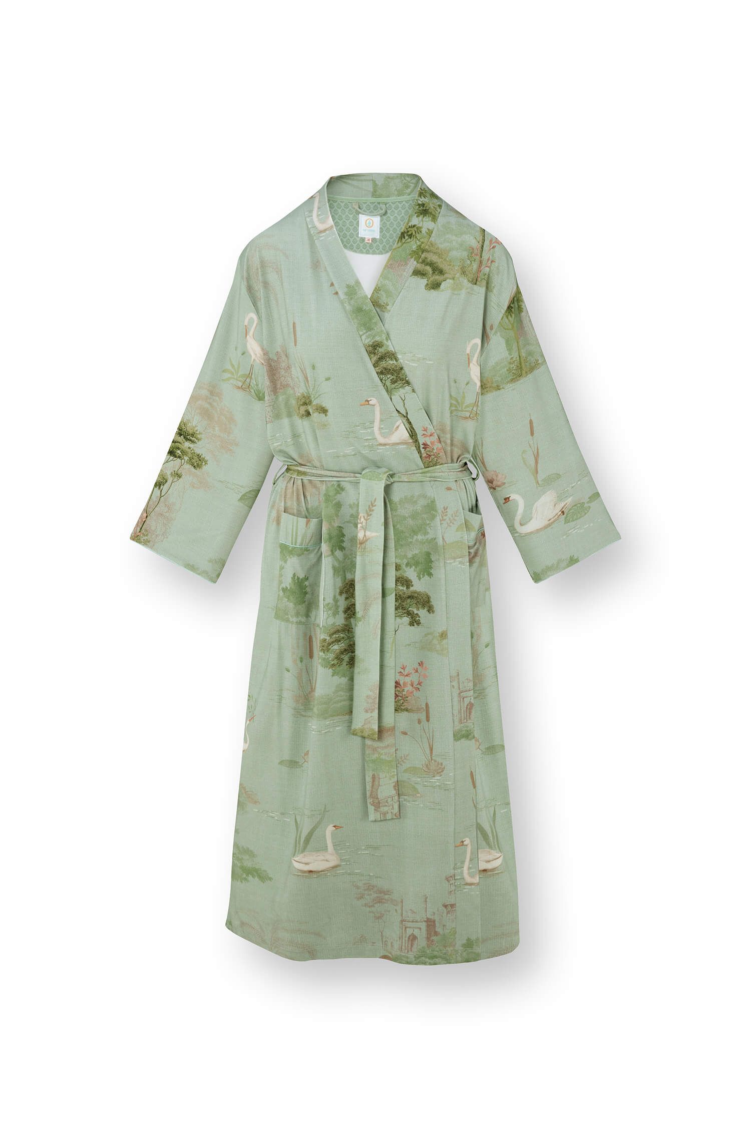 Noa Kimono Darjeeling Days Vert