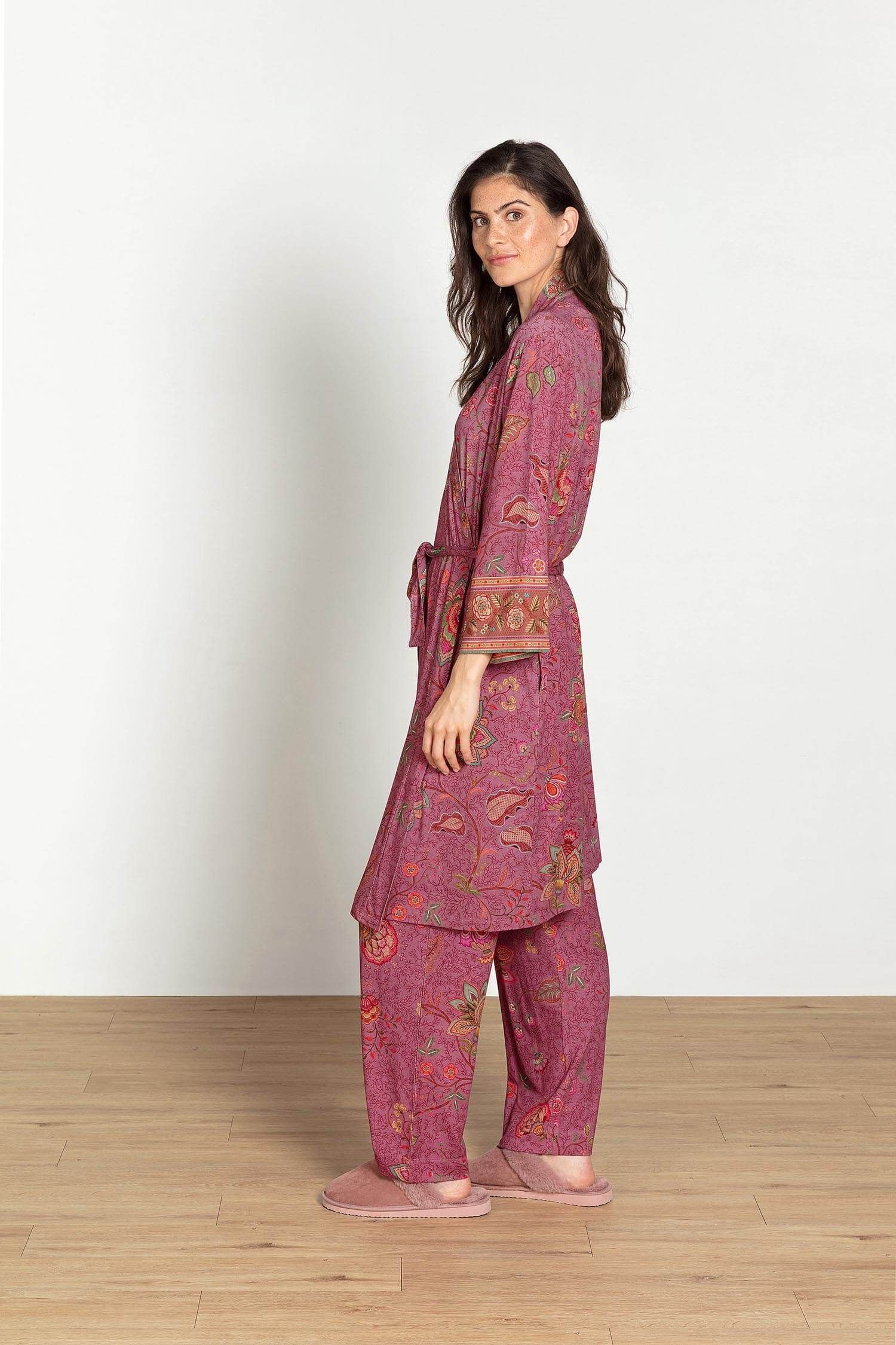 Naomi Kimono Mumbai Morning Pink