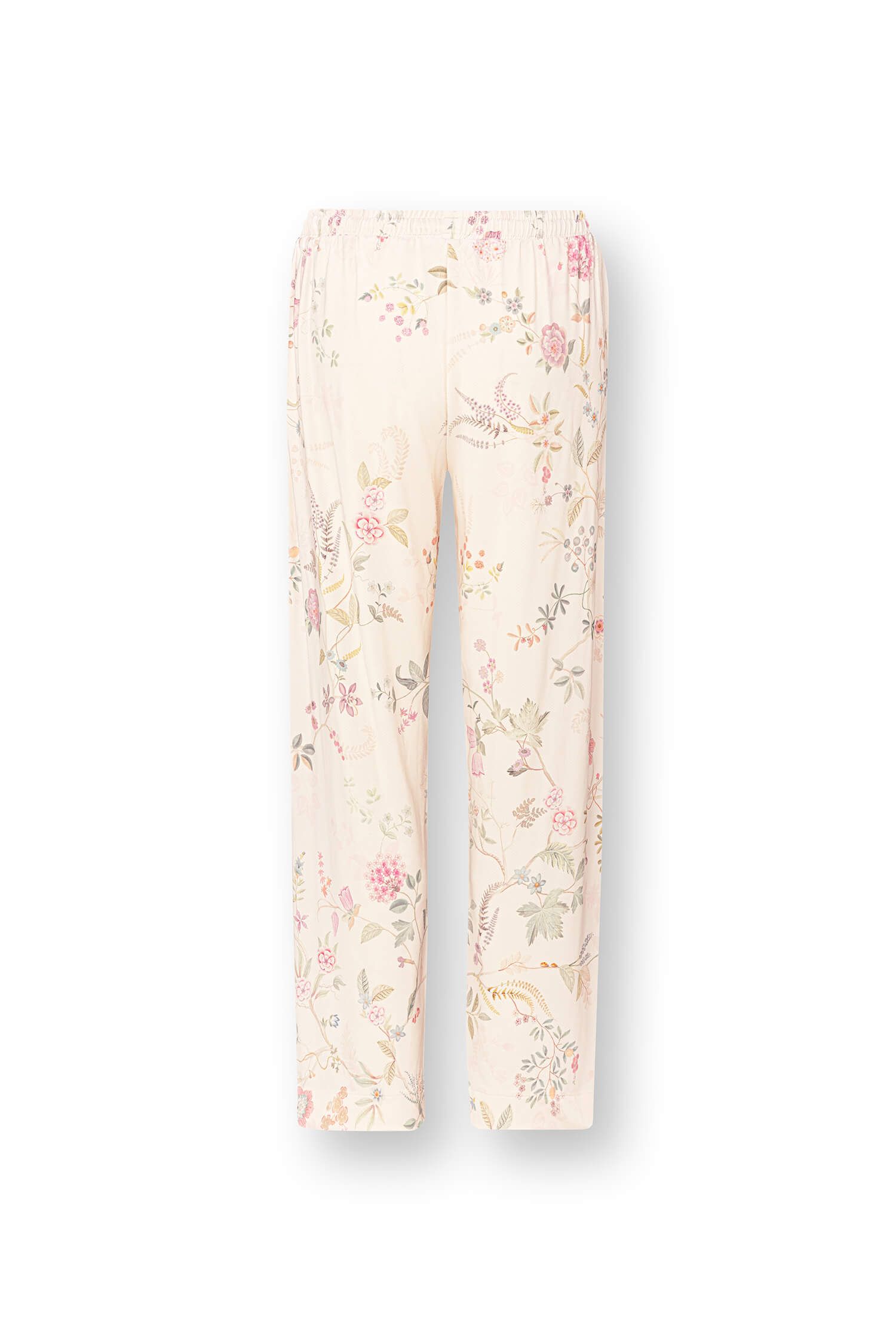 Belin Lange Broek Bodhi Flower Gebroken Wit