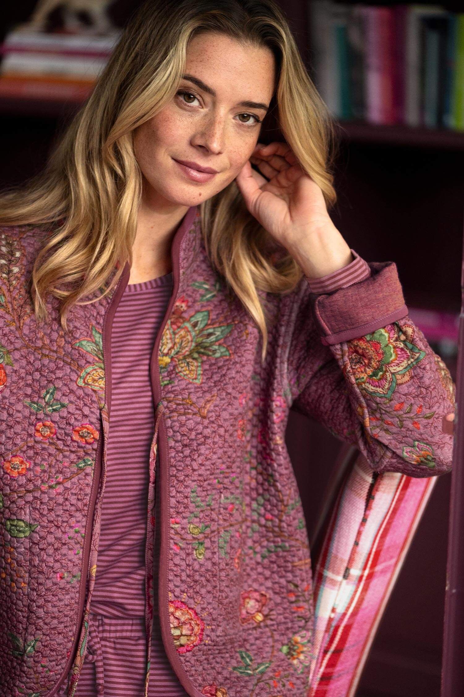 Nova Jacket Mumbai Morning Pink