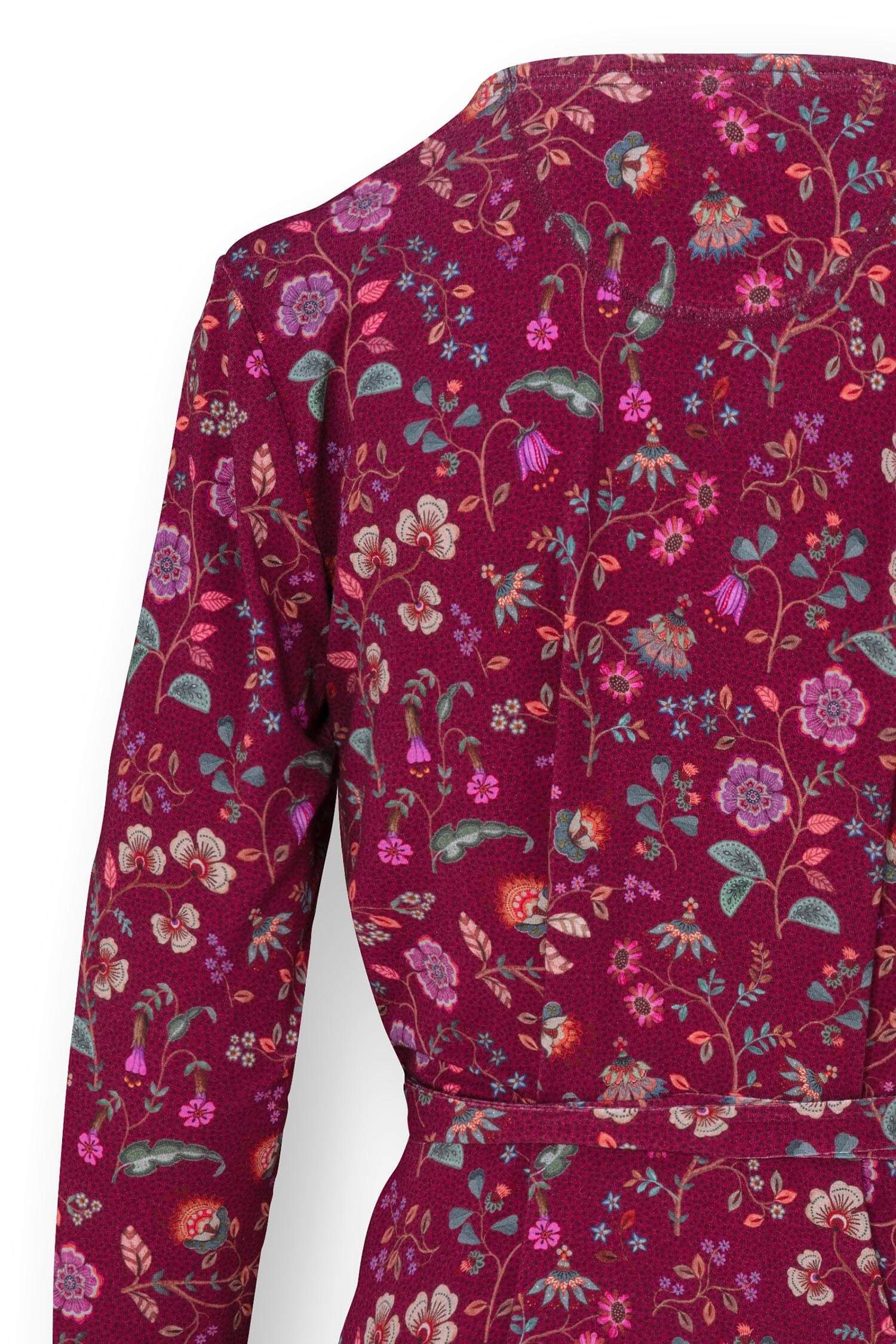 Teagan Cardigan Langen Ärmeln Flora Bangalore Dunkelrosa