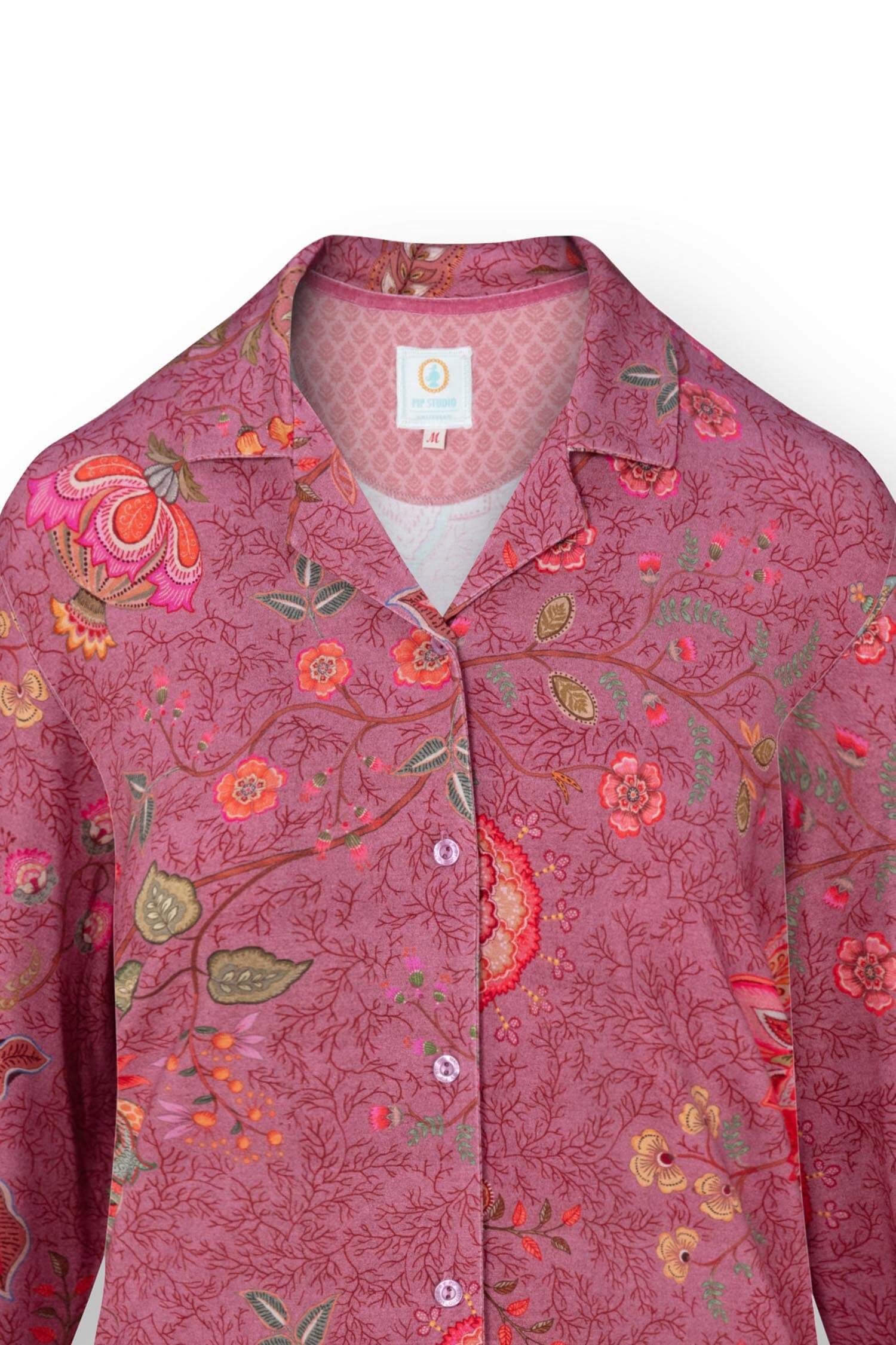 Faye Top Langen Ärmeln Mumbai Morning Rosa