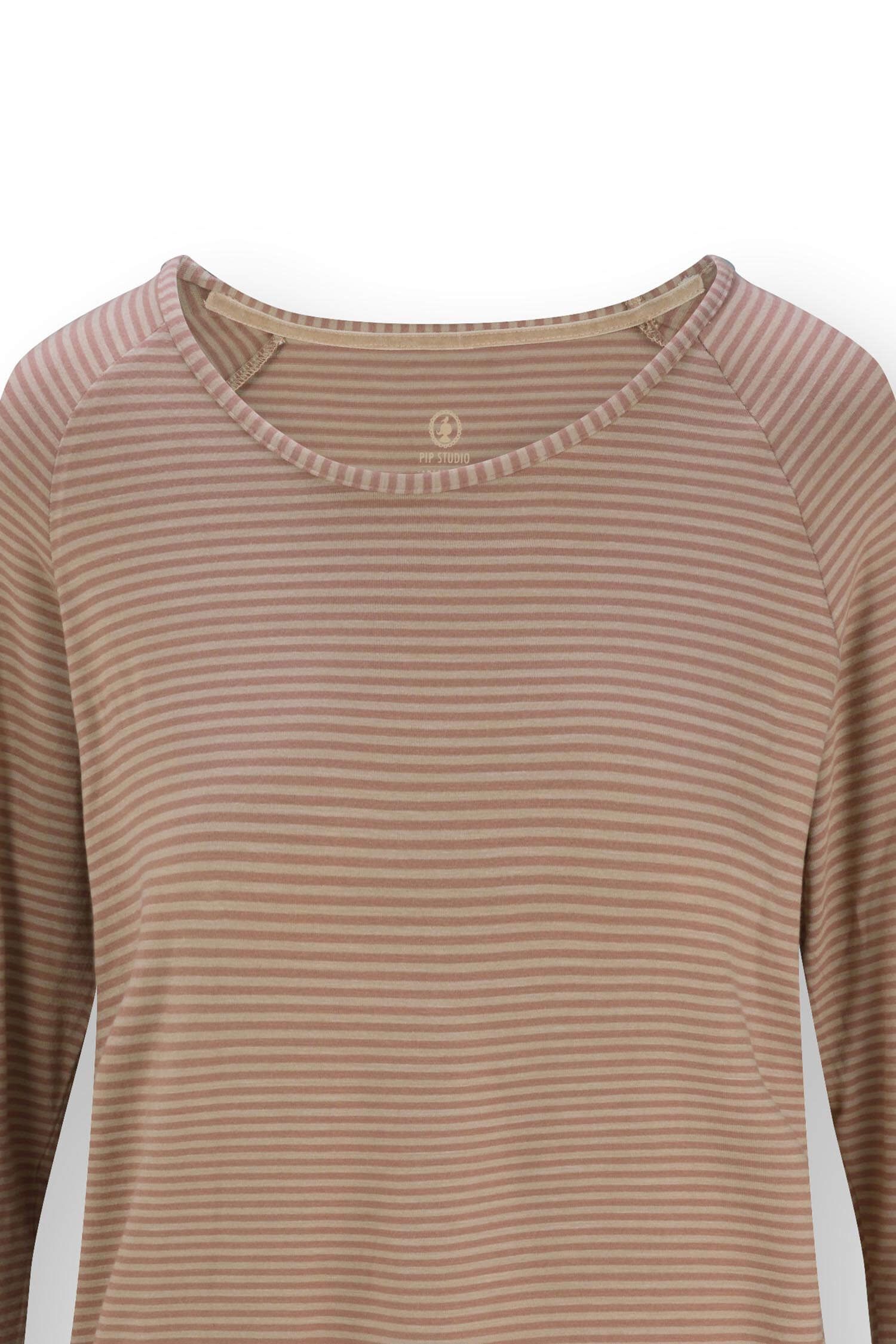 Tina Top à Manches Longues Little Sumo Stripe Sable