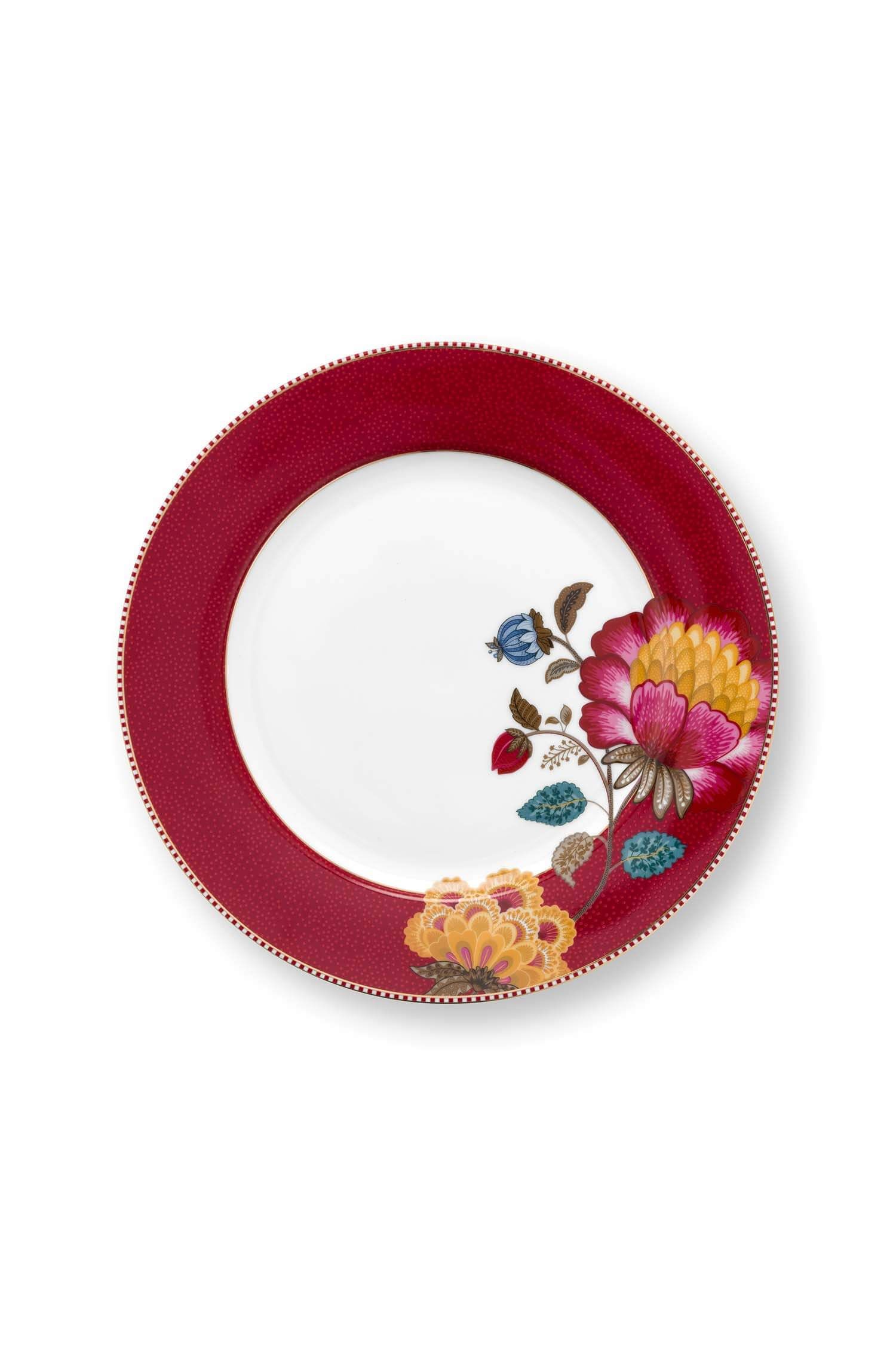 Etagère 3 Laags Blooming Tales Fantasy Donkerrood