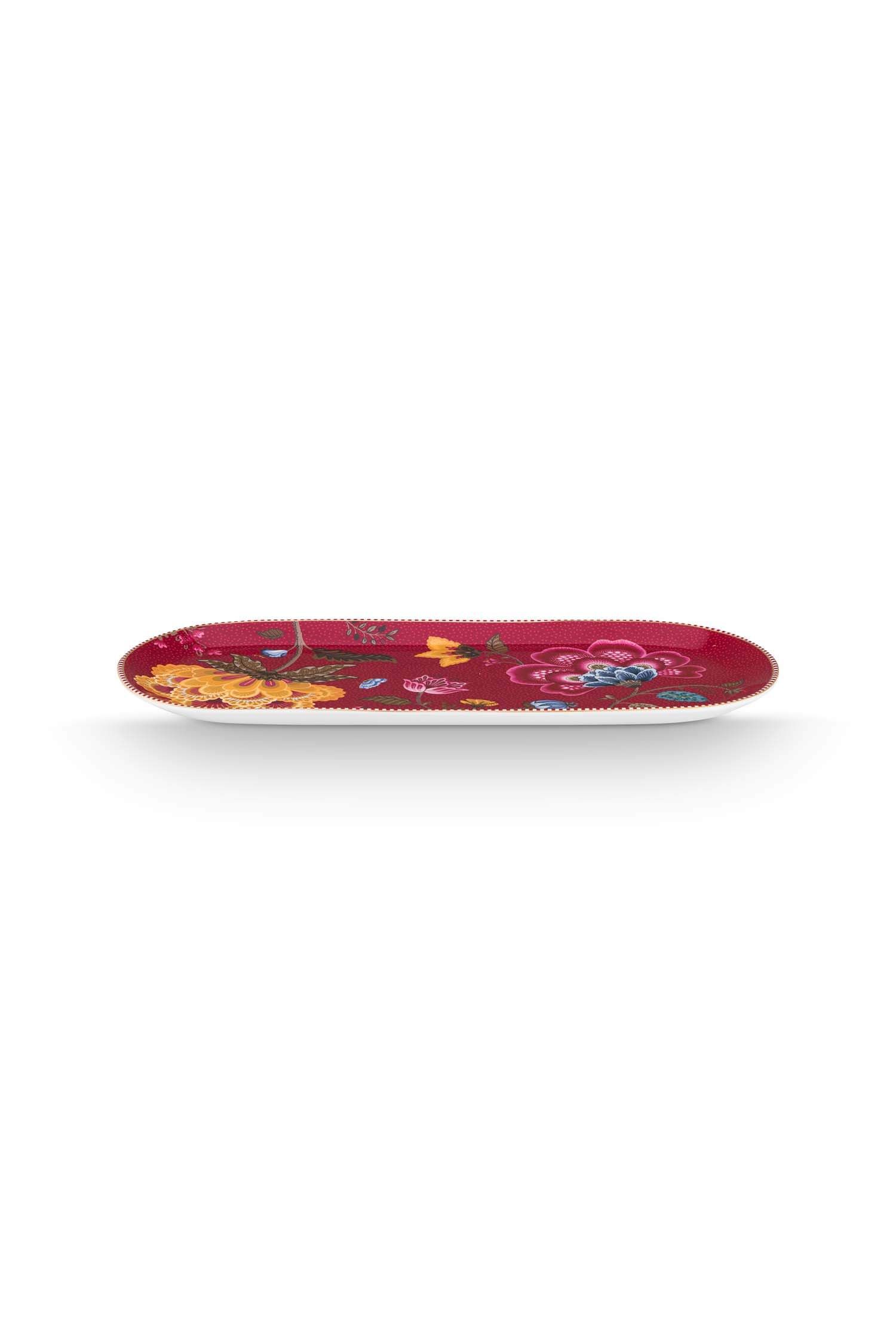 Taartplateau Blooming Tales Fantasy Donkerrood