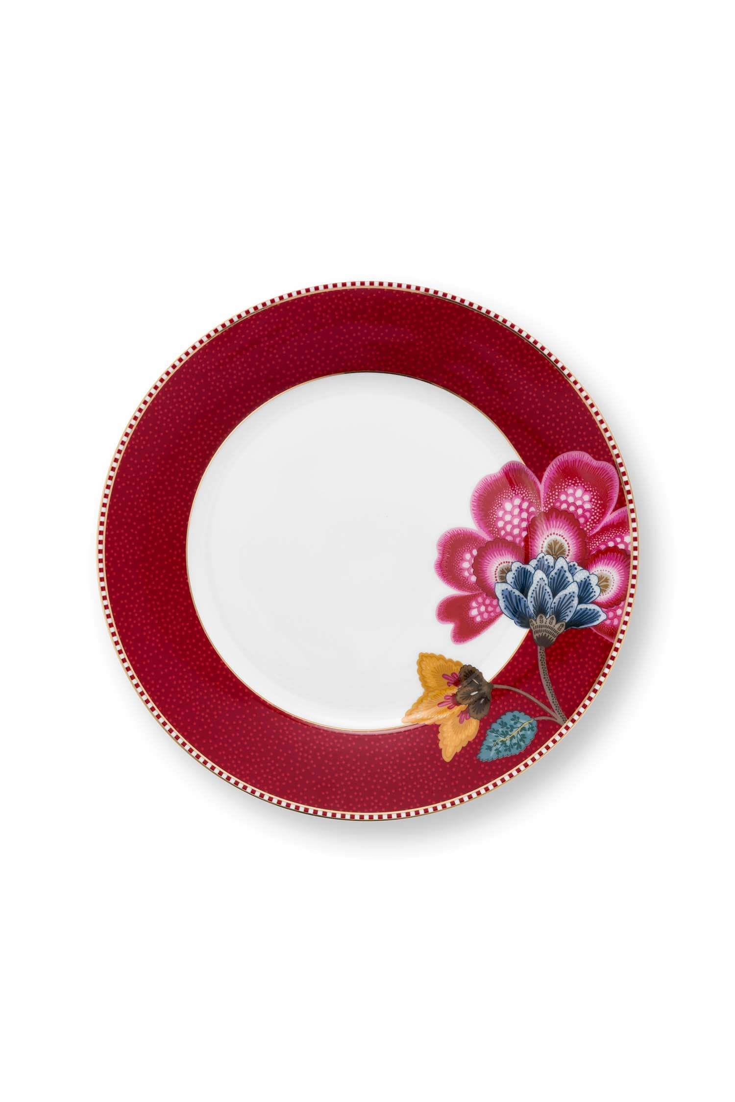 Etagère 3 Laags Blooming Tales Fantasy Donkerrood
