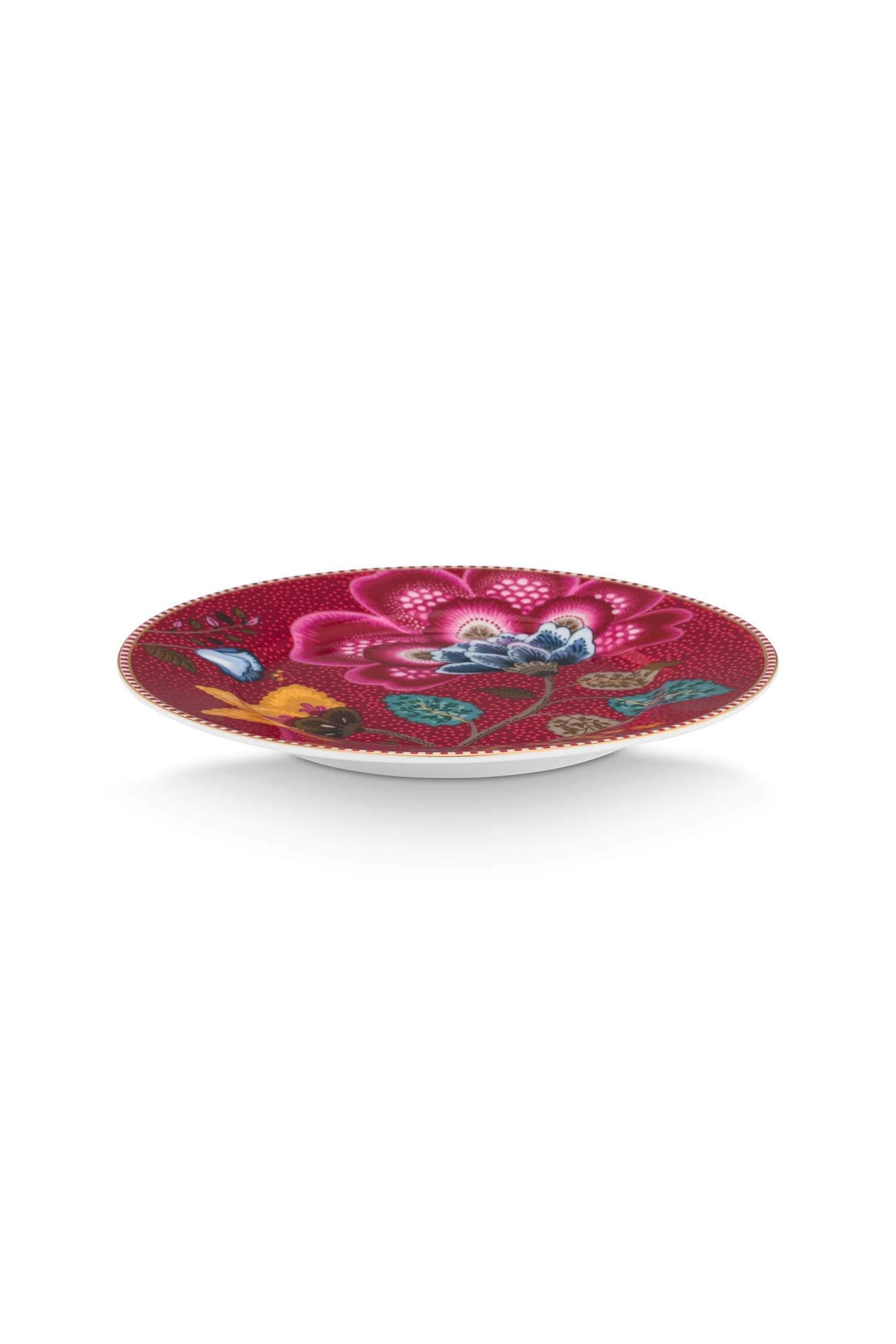 Etagère 3 Laags Blooming Tales Fantasy Donkerrood