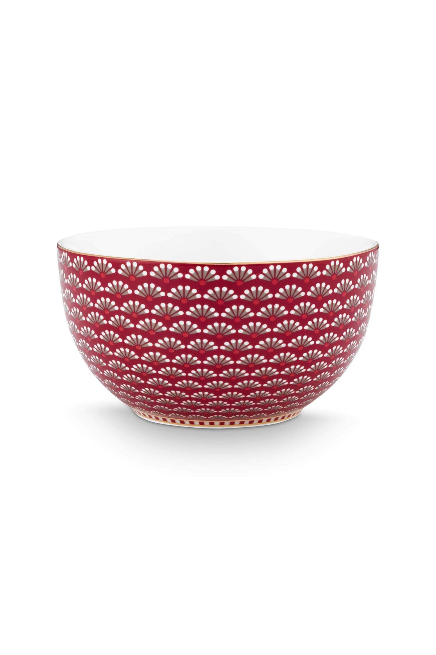 Bowl Blooming Tales Dark Red 12cm