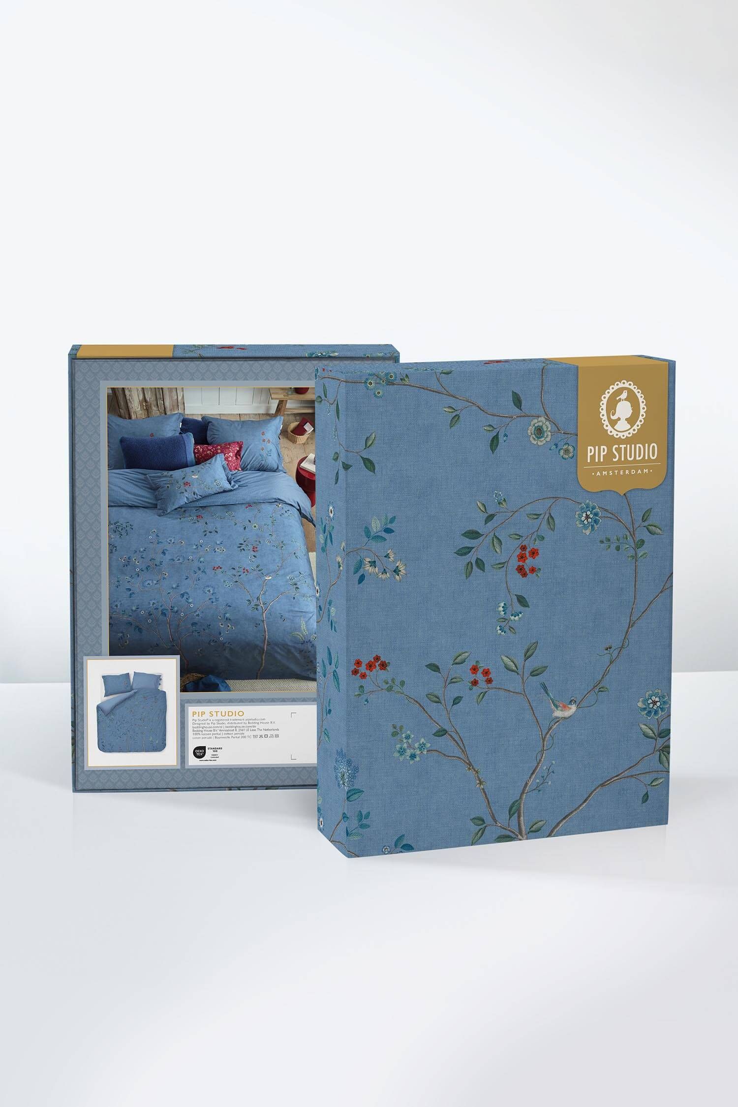 Bettbezugsset Desi Garden Blau