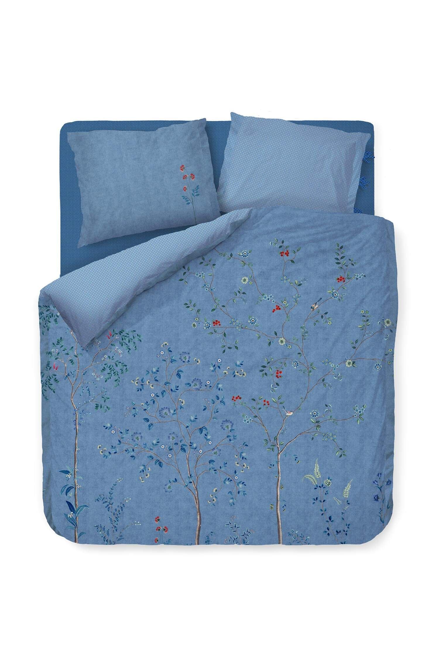 Bettbezugsset Desi Garden Blau