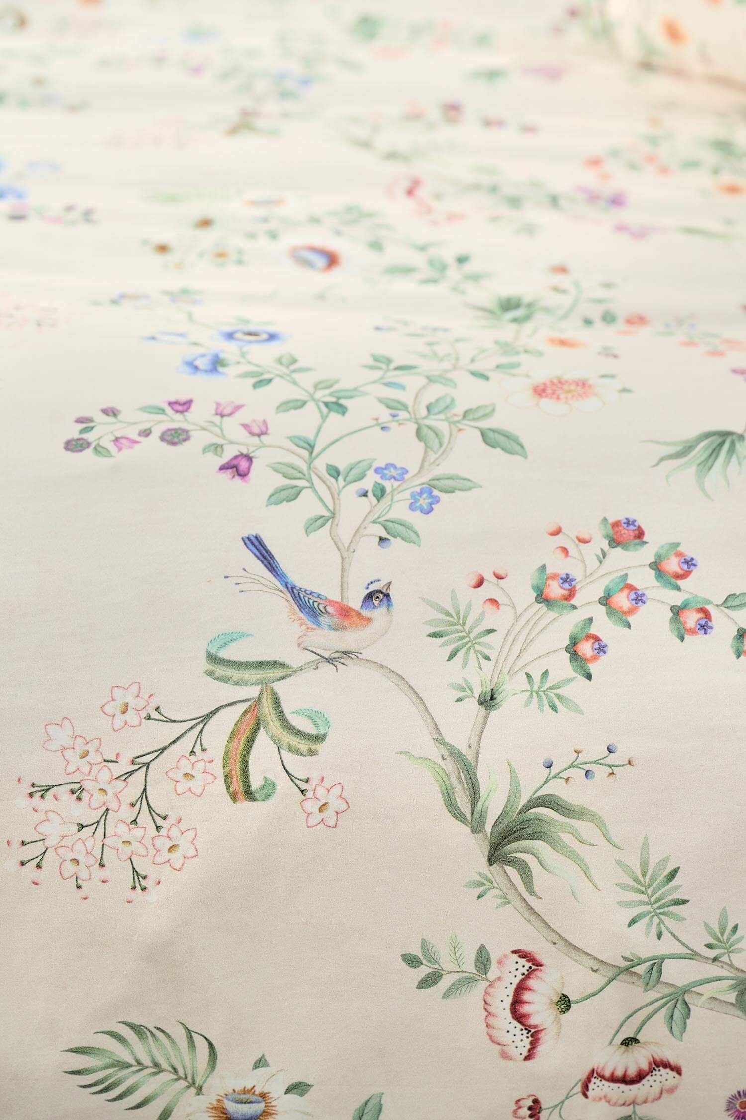 Ensemble Housse de Couette Lotus Lullaby Blanc Cassé