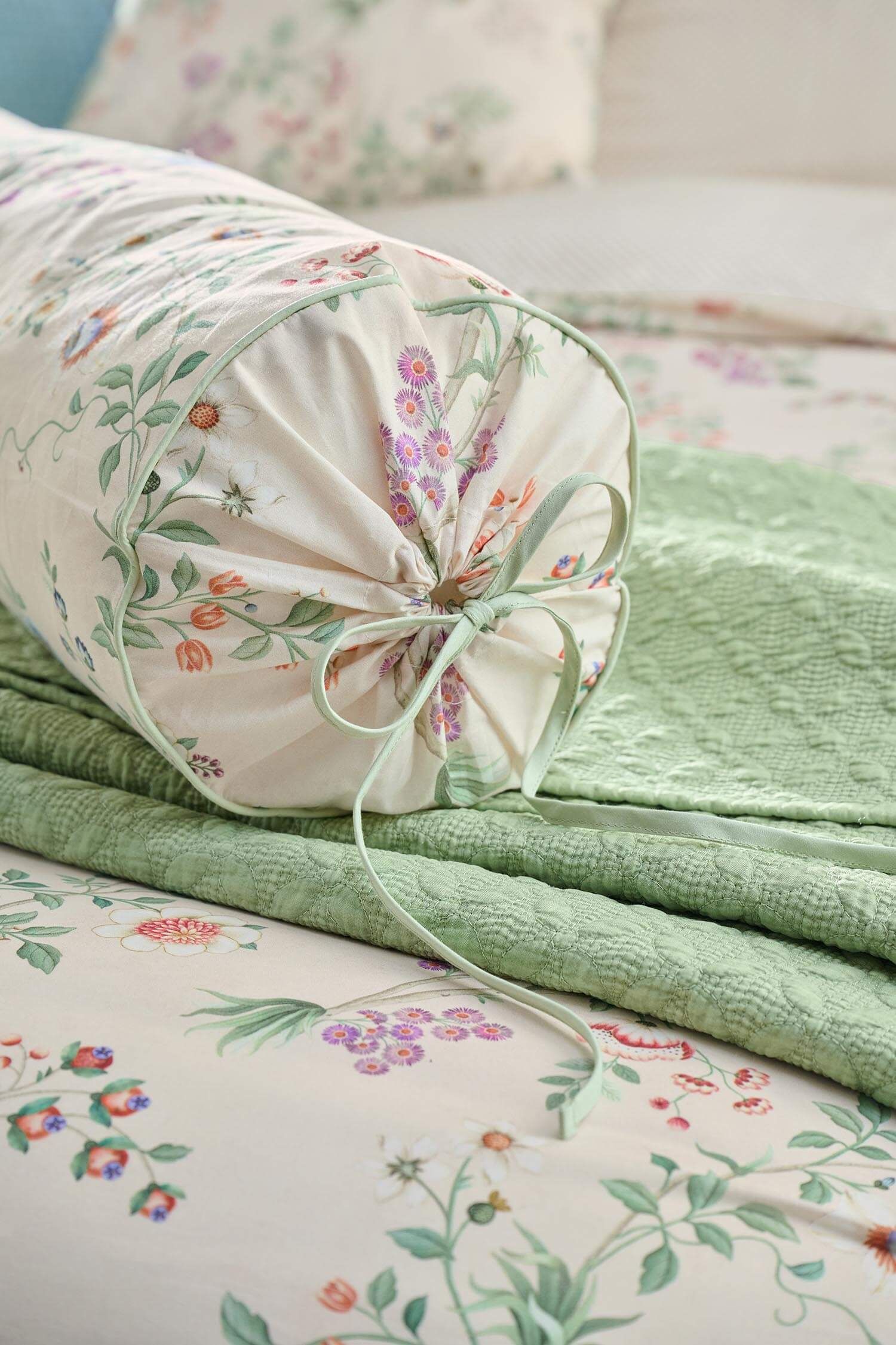 Traversin Lotus Lullaby Blanc Cassé