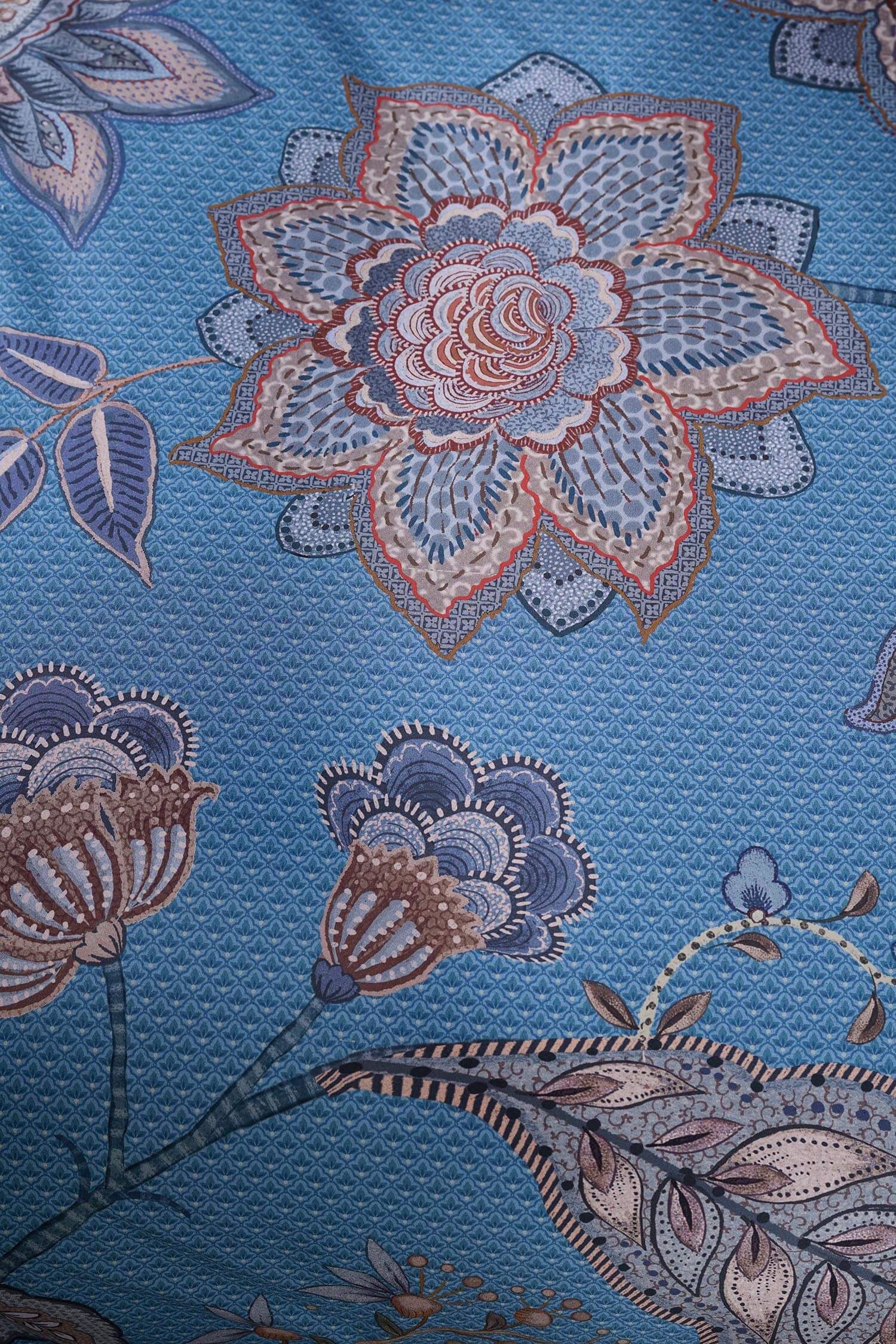Dekbedovertrekset Mumbai Night Blauw